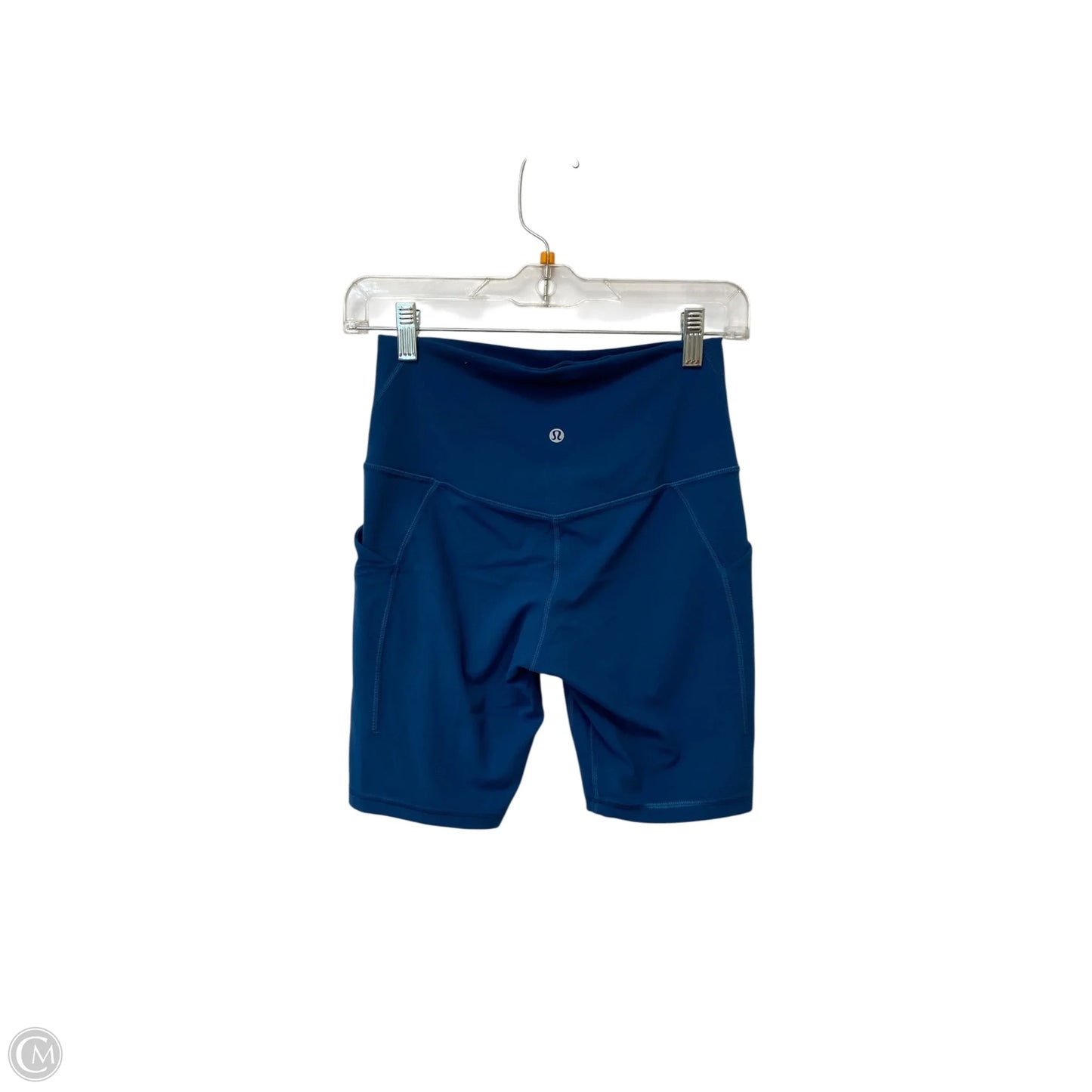 Athletic Shorts By Lululemon In Blue, Size: 6
