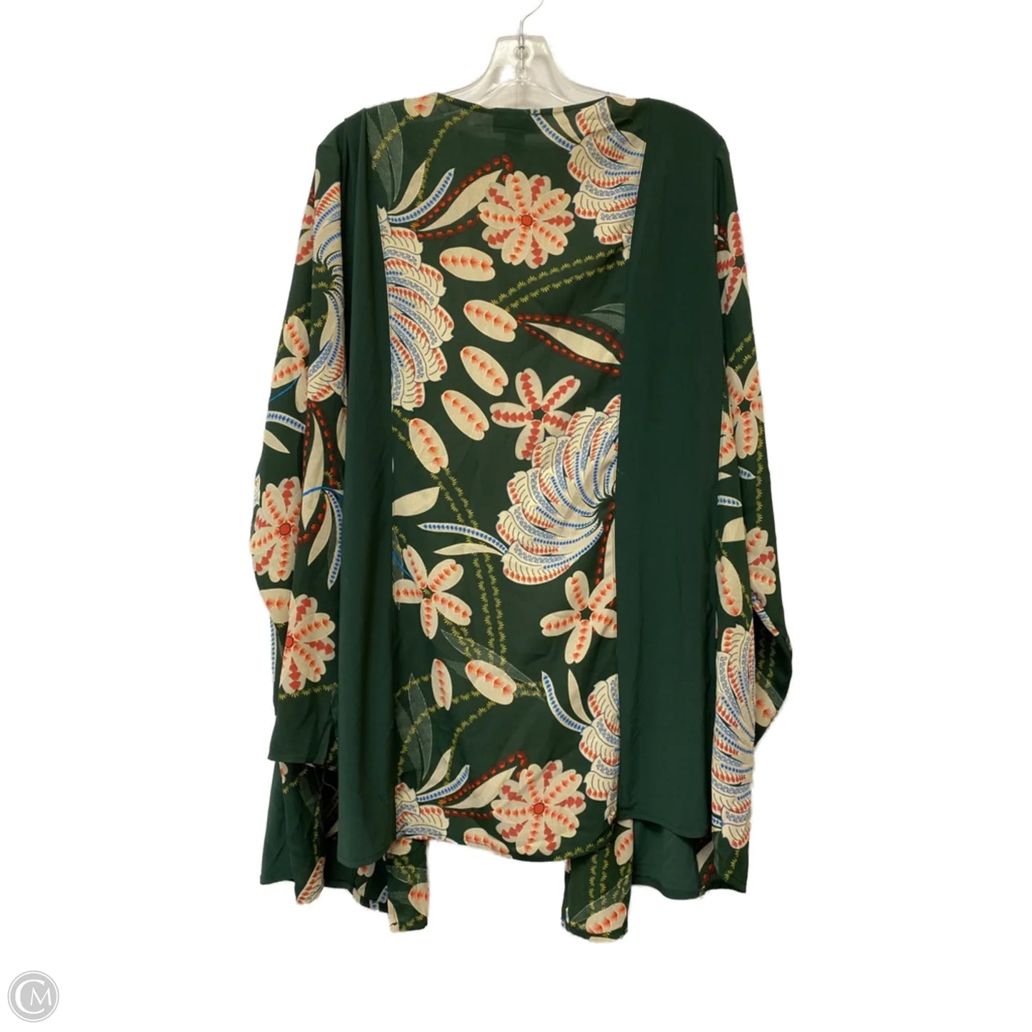 Shawl By Antthony In Green, Size: 1x
