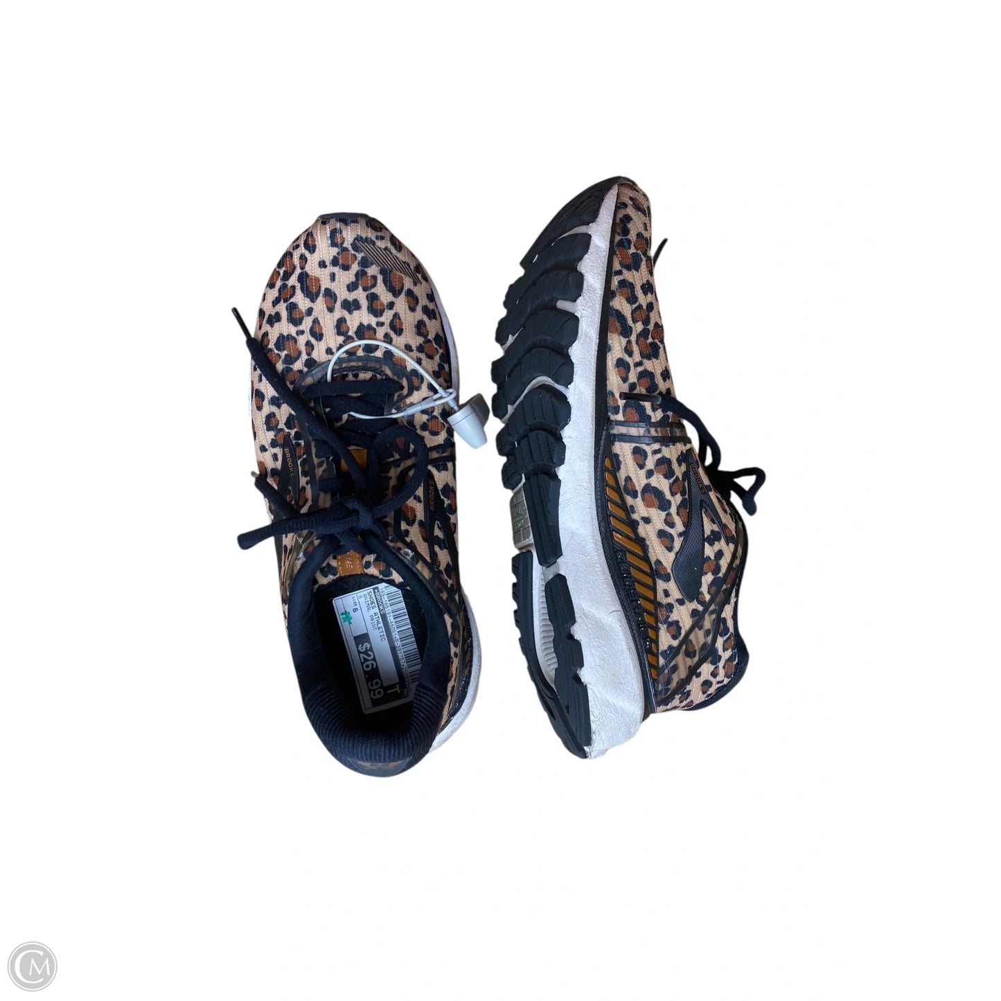 Shoes Athletic By Brooks In Animal Print, Size: 6