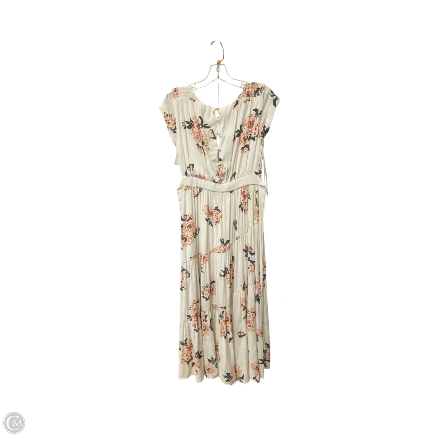 Dress Casual Maxi By Free People In Floral Print, Size: 0