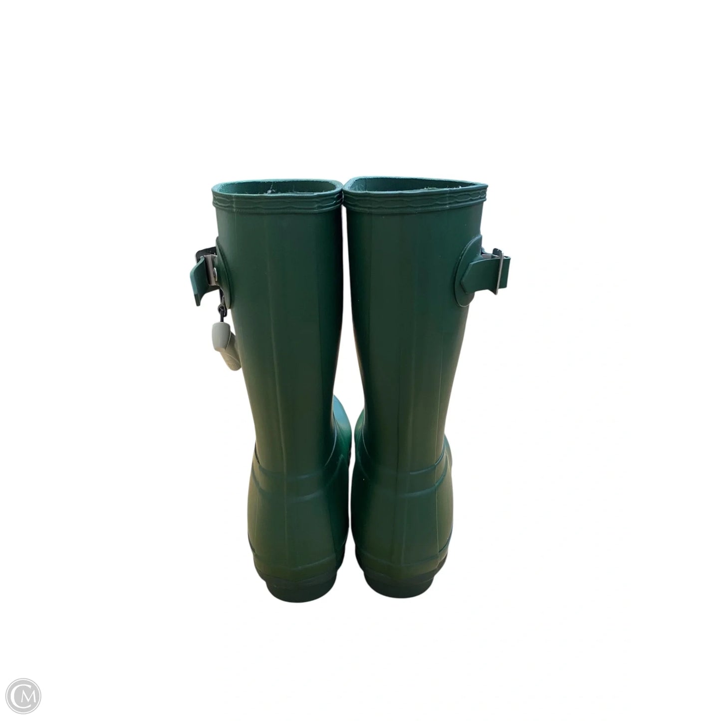Boots Rain By Hunter In Green, Size: 8