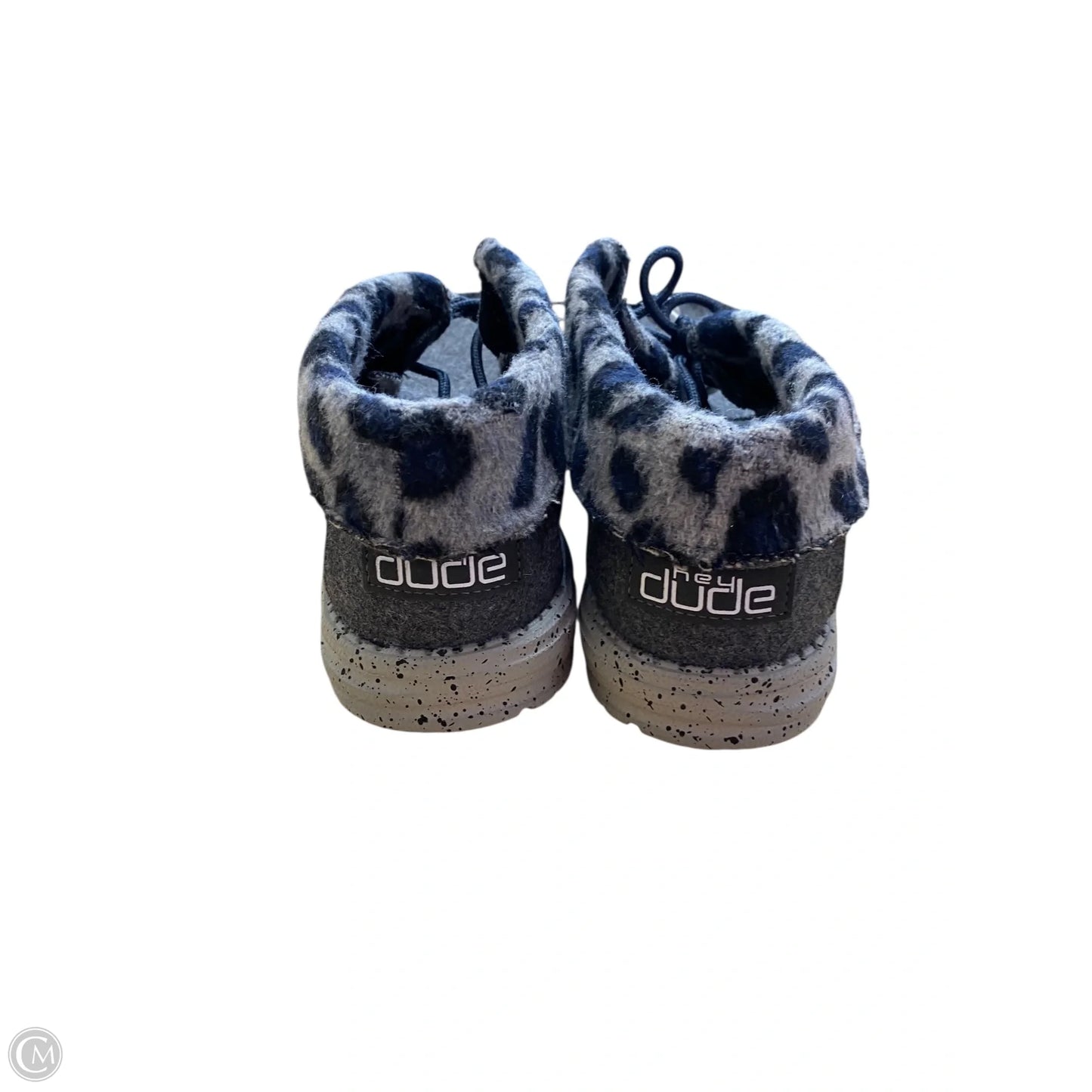 Shoes Flats By Hey Dude In Grey, Size: 9