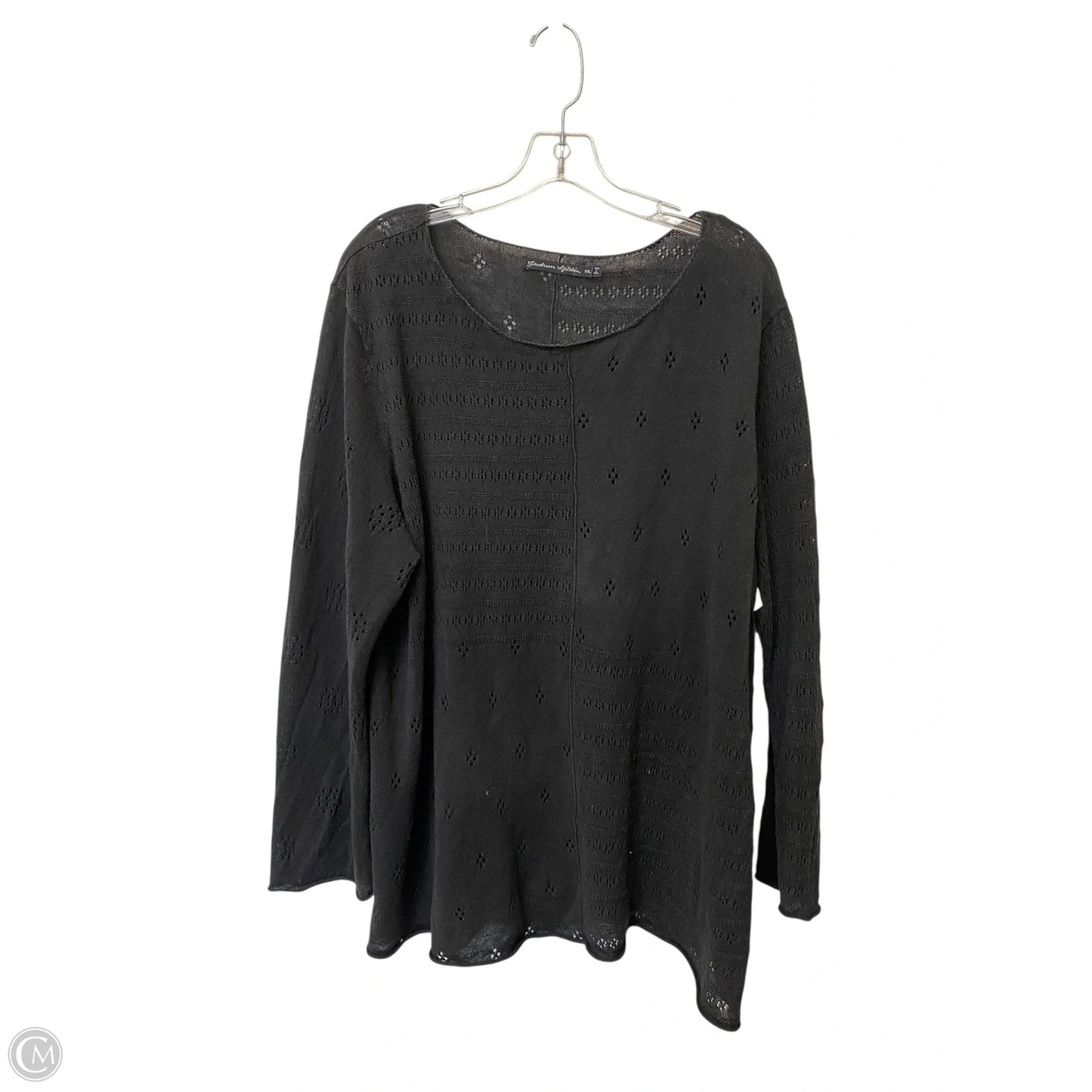 Sweater By Clothes Mentor In Grey, Size: Xxl