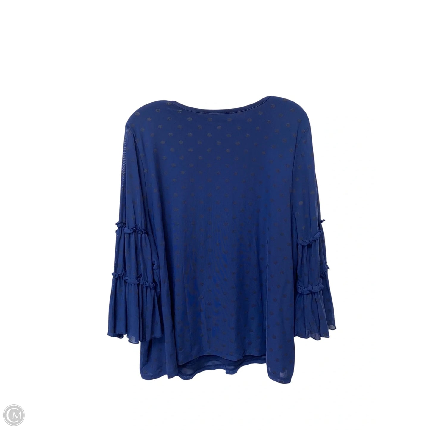 Top Long Sleeve By Lane Bryant In White, Size: 22