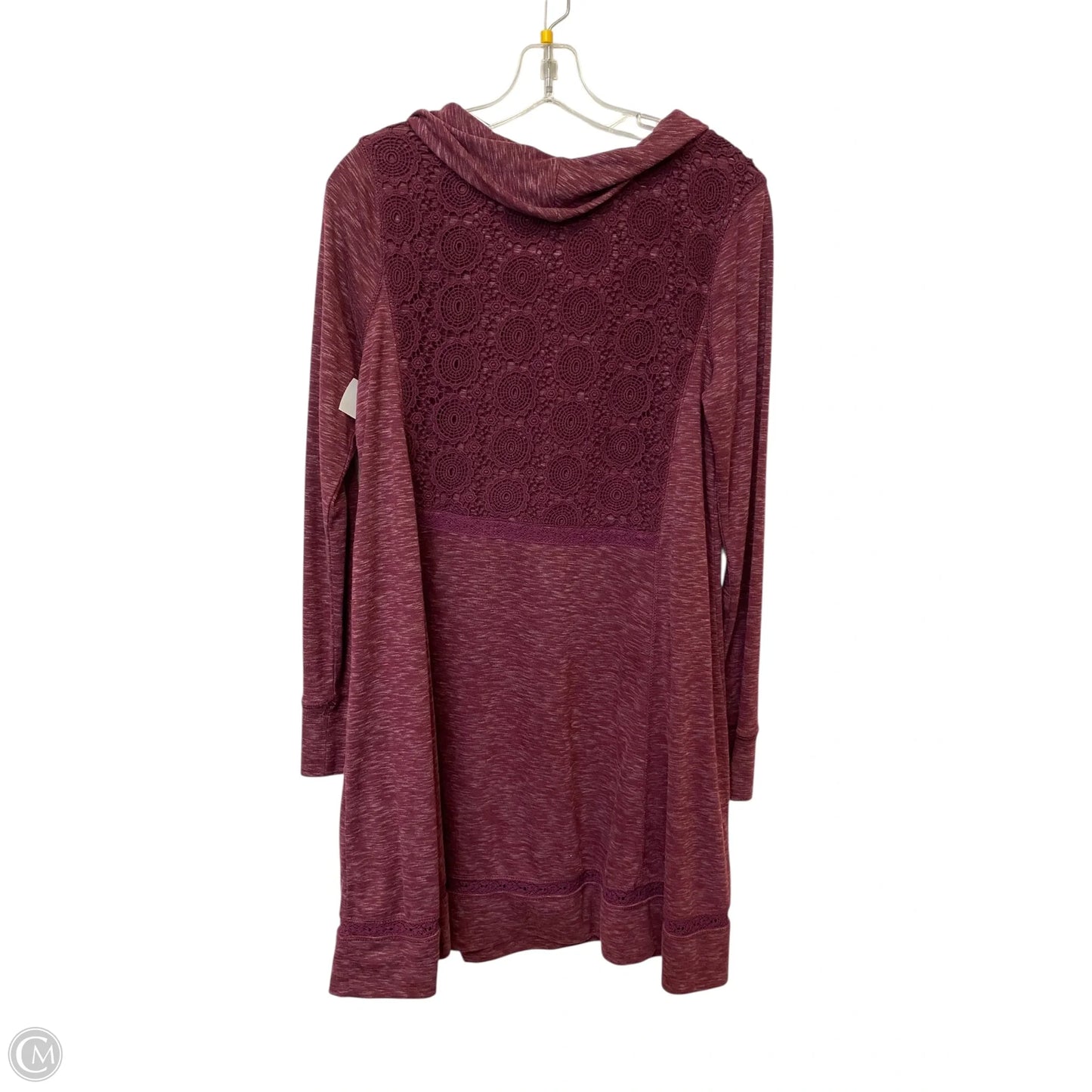 Dress Casual Midi By Saturday/sunday In Maroon, Size: M