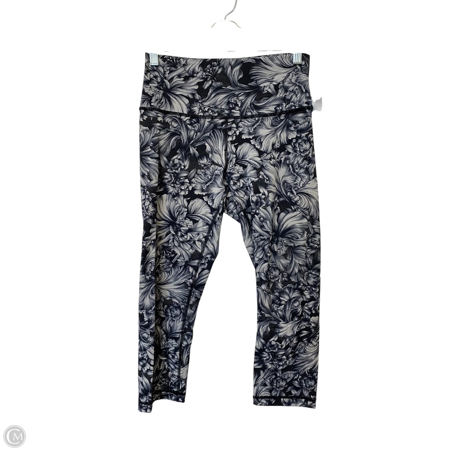 Athletic Leggings By Lululemon In Floral Print, Size: 8