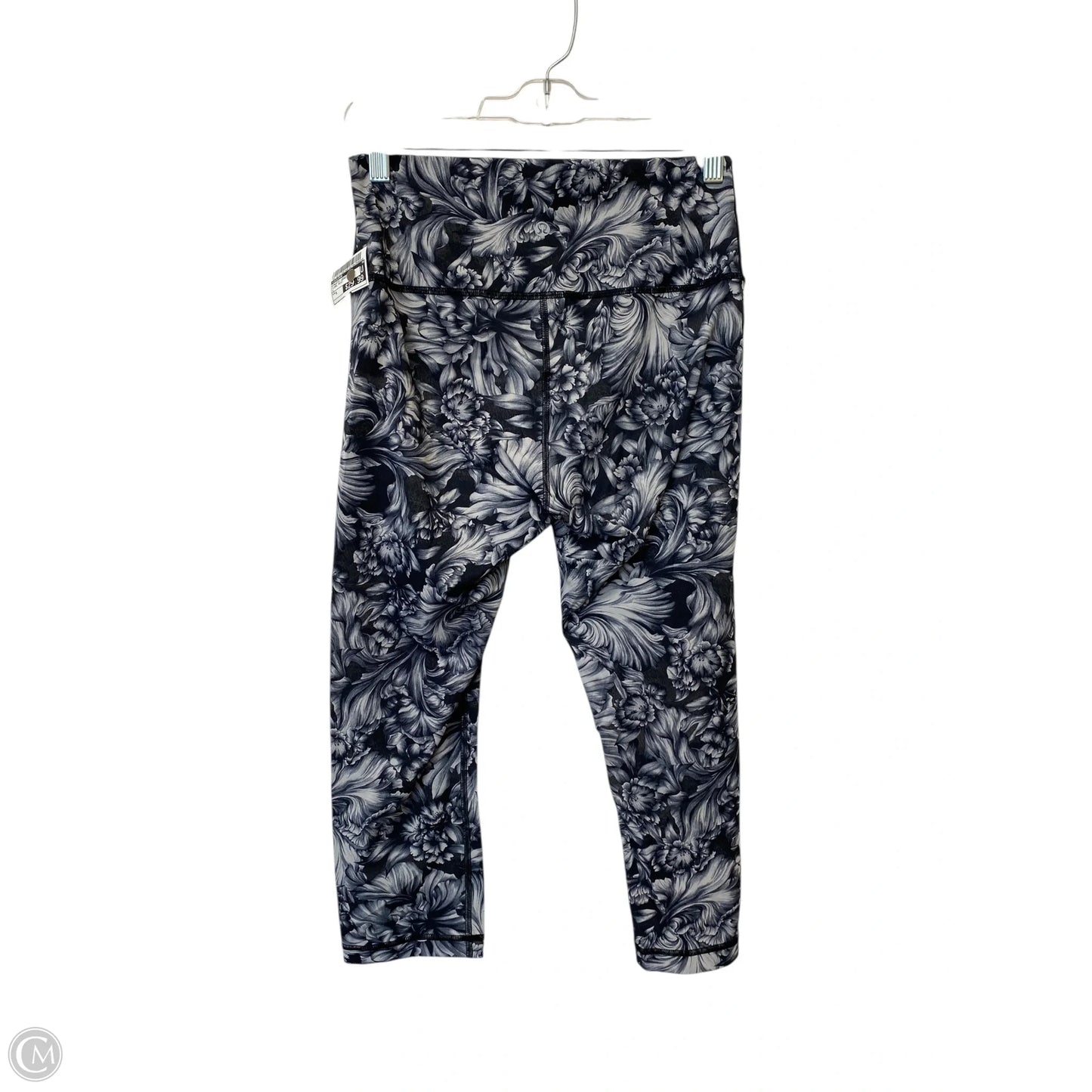 Athletic Leggings By Lululemon In Floral Print, Size: 8