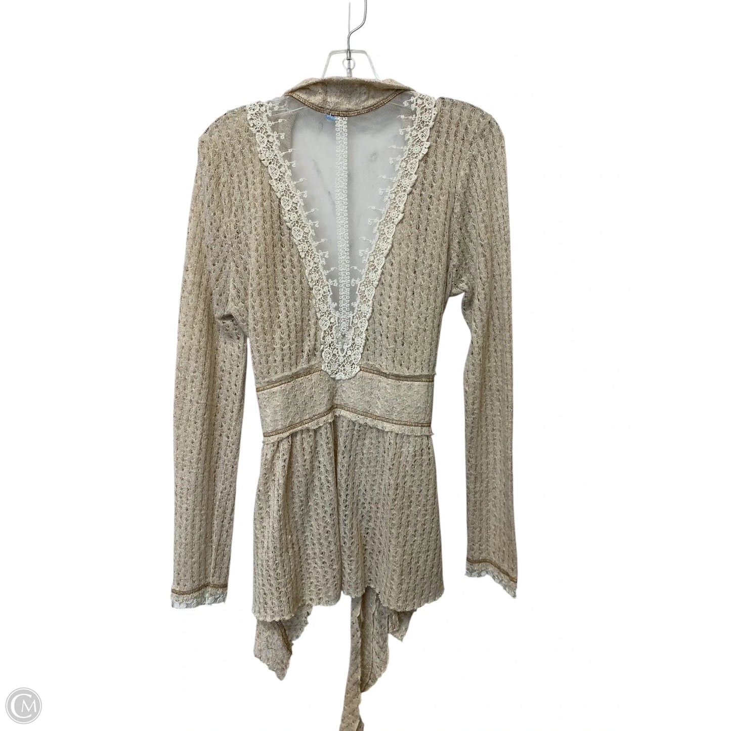 Shawl By Cme In Cream, Size: L