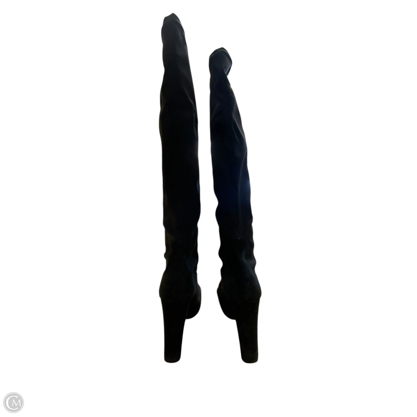 Boots Designer By Stuart Weitzman In Black, Size: 10