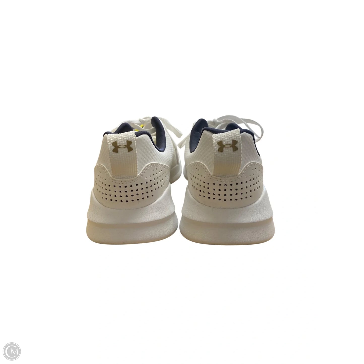 Shoes Athletic By Under Armour In White, Size: 9.5