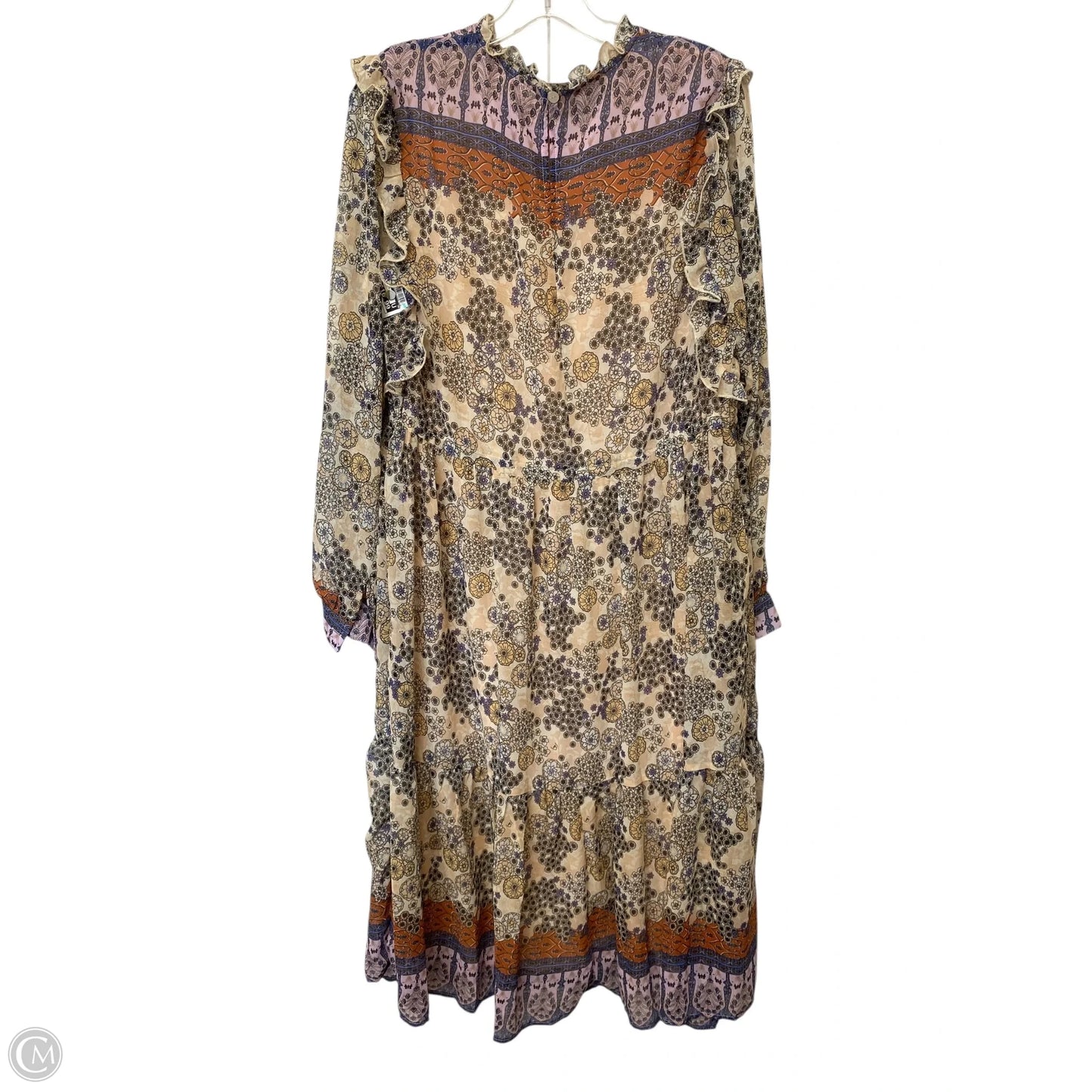 Dress Casual Maxi By Easel In Multi-colored, Size: L