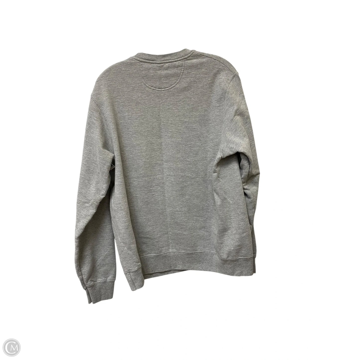Sweatshirt Crewneck By Port & Company In Grey, Size: M