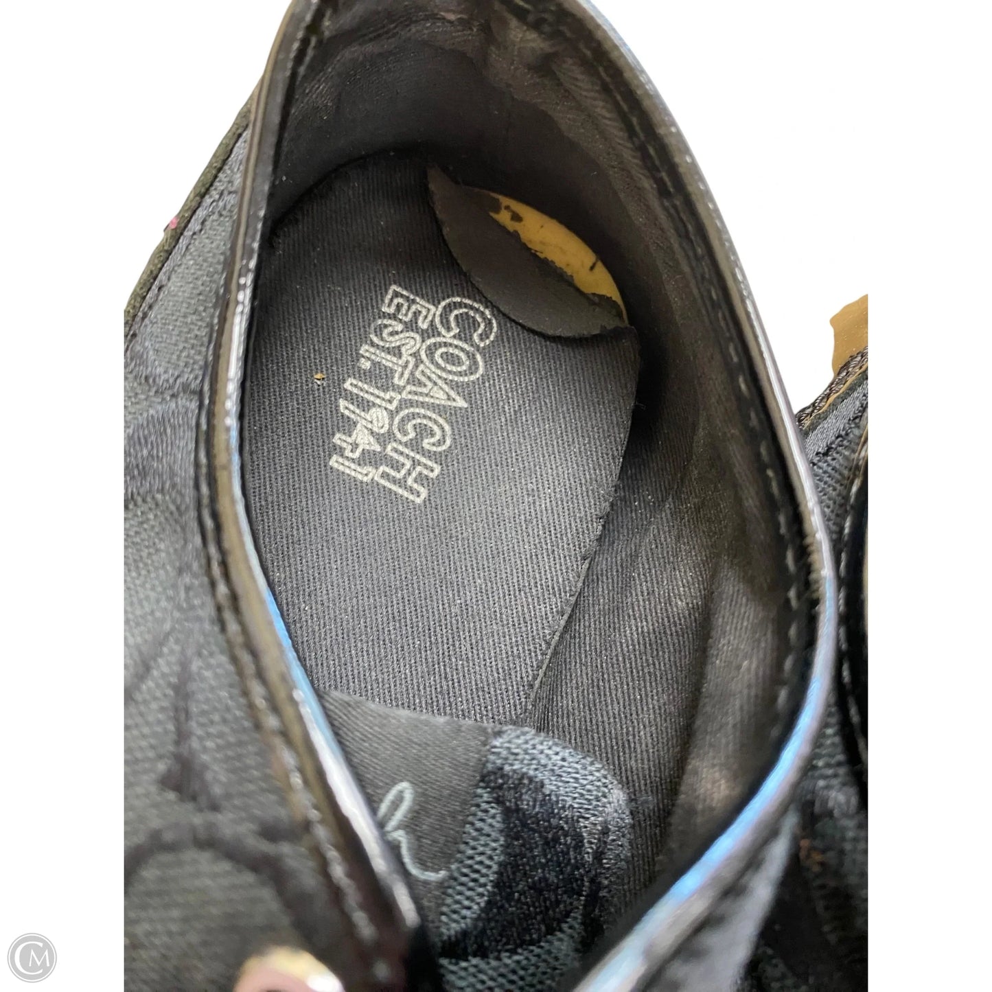 Shoes Designer By Coach In Black, Size: 9