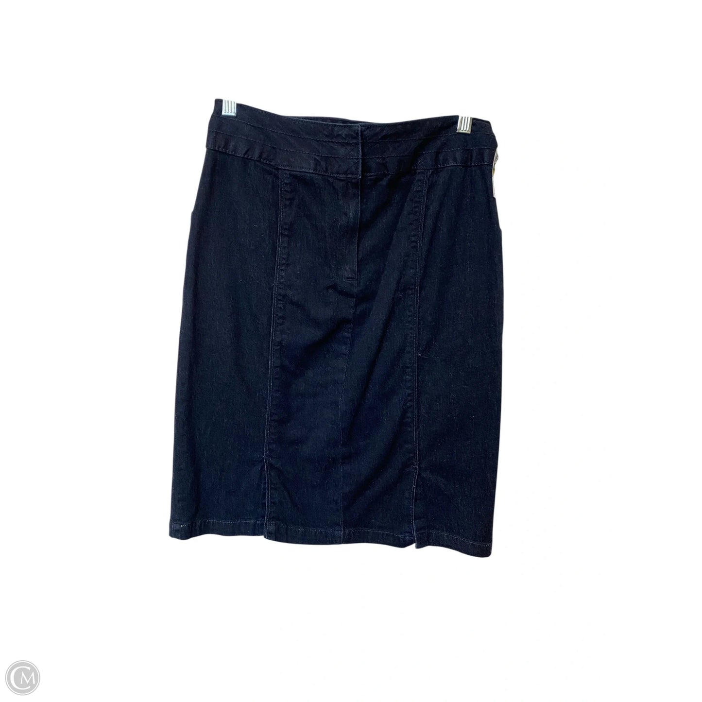 Skirt Midi By Mossimo In Blue Denim, Size: 4