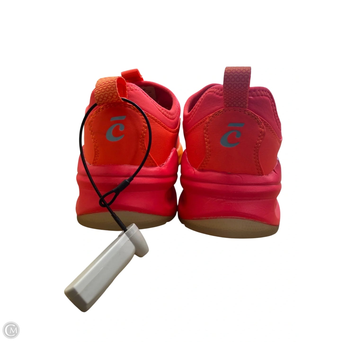 Shoes Athletic By Clothes Mentor In Orange, Size: 7