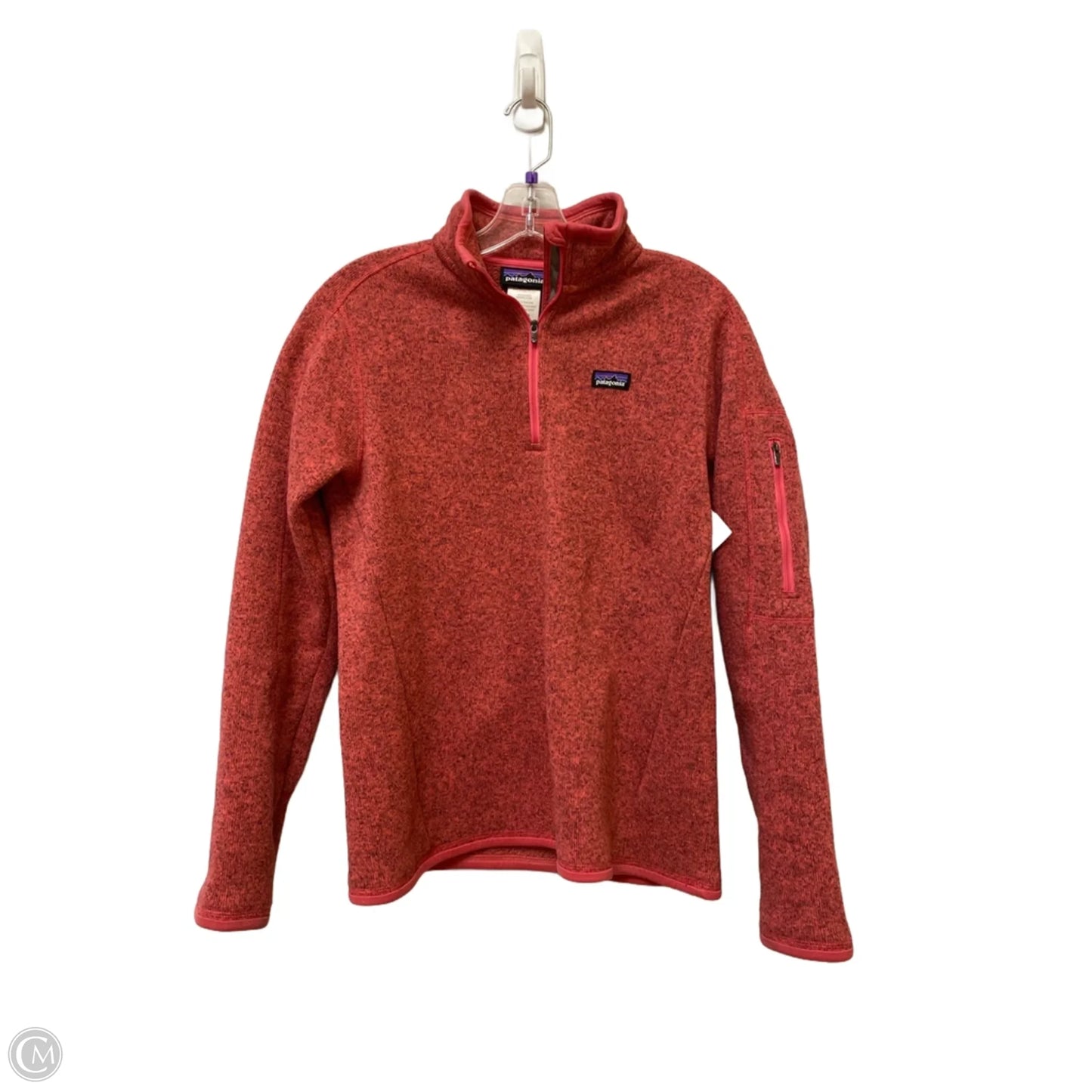 Jacket Fleece By Patagonia In Pink, Size: M