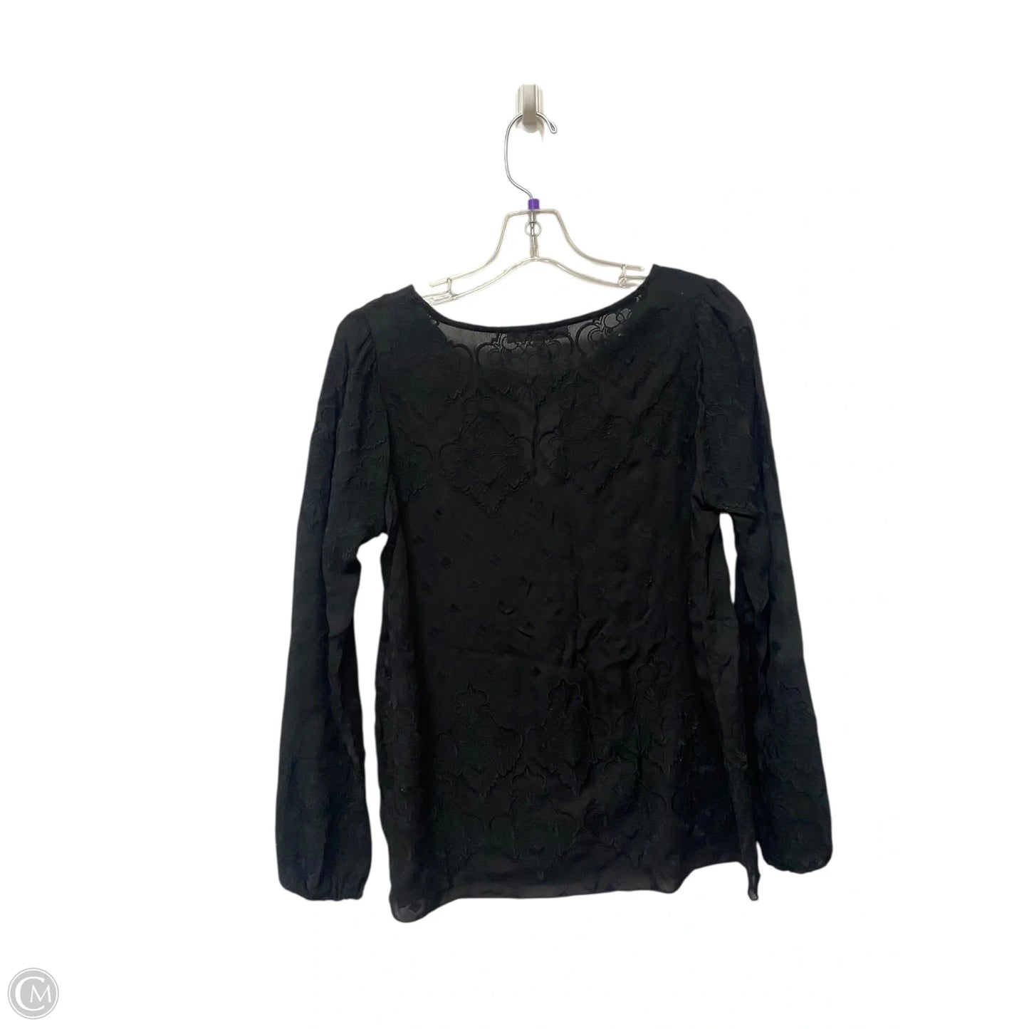 Top Long Sleeve By Johnny Was In Black, Size: S