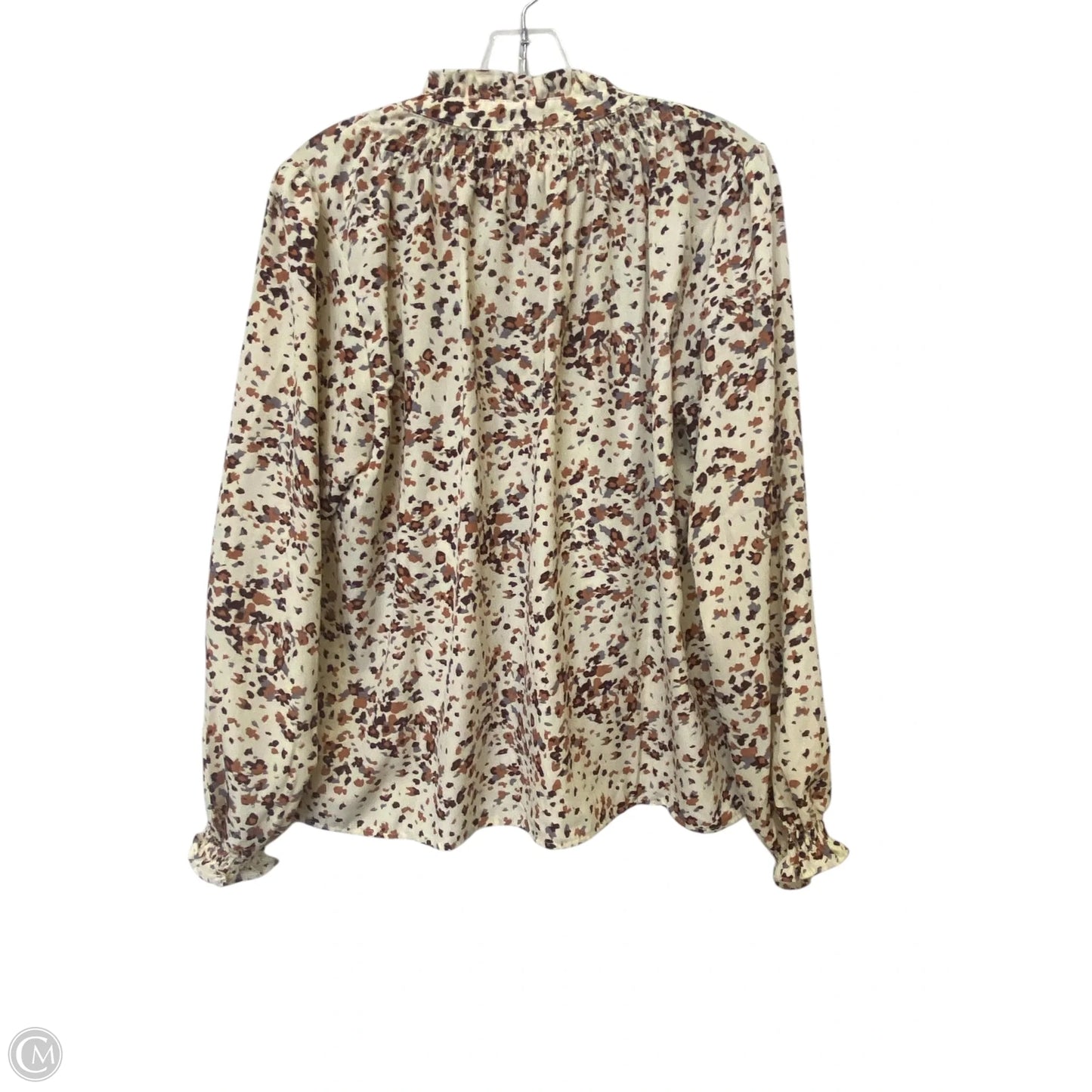Top Long Sleeve By Clothes Mentor In Multi-colored, Size: L