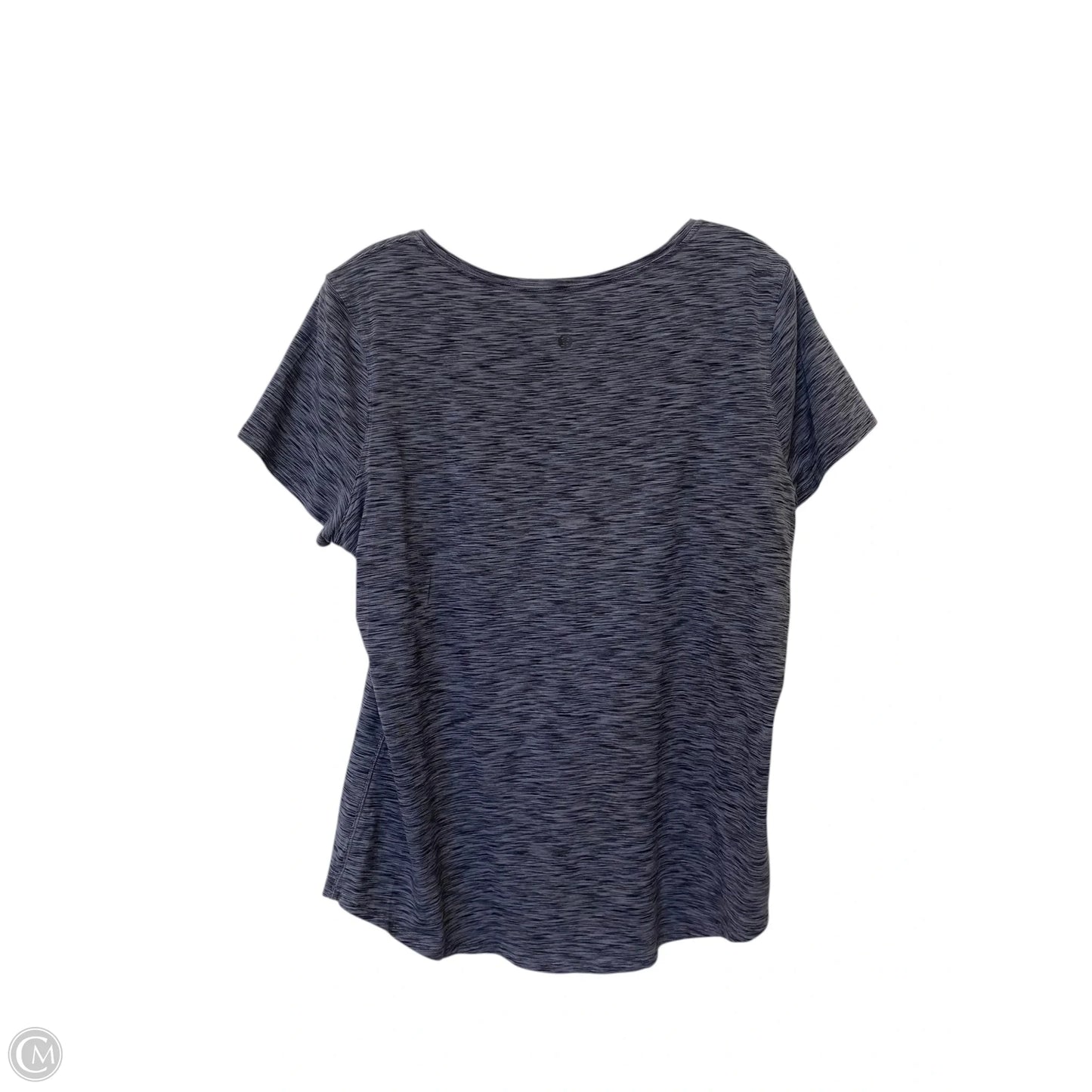 Athletic Top Short Sleeve By Lululemon In Purple, Size: L