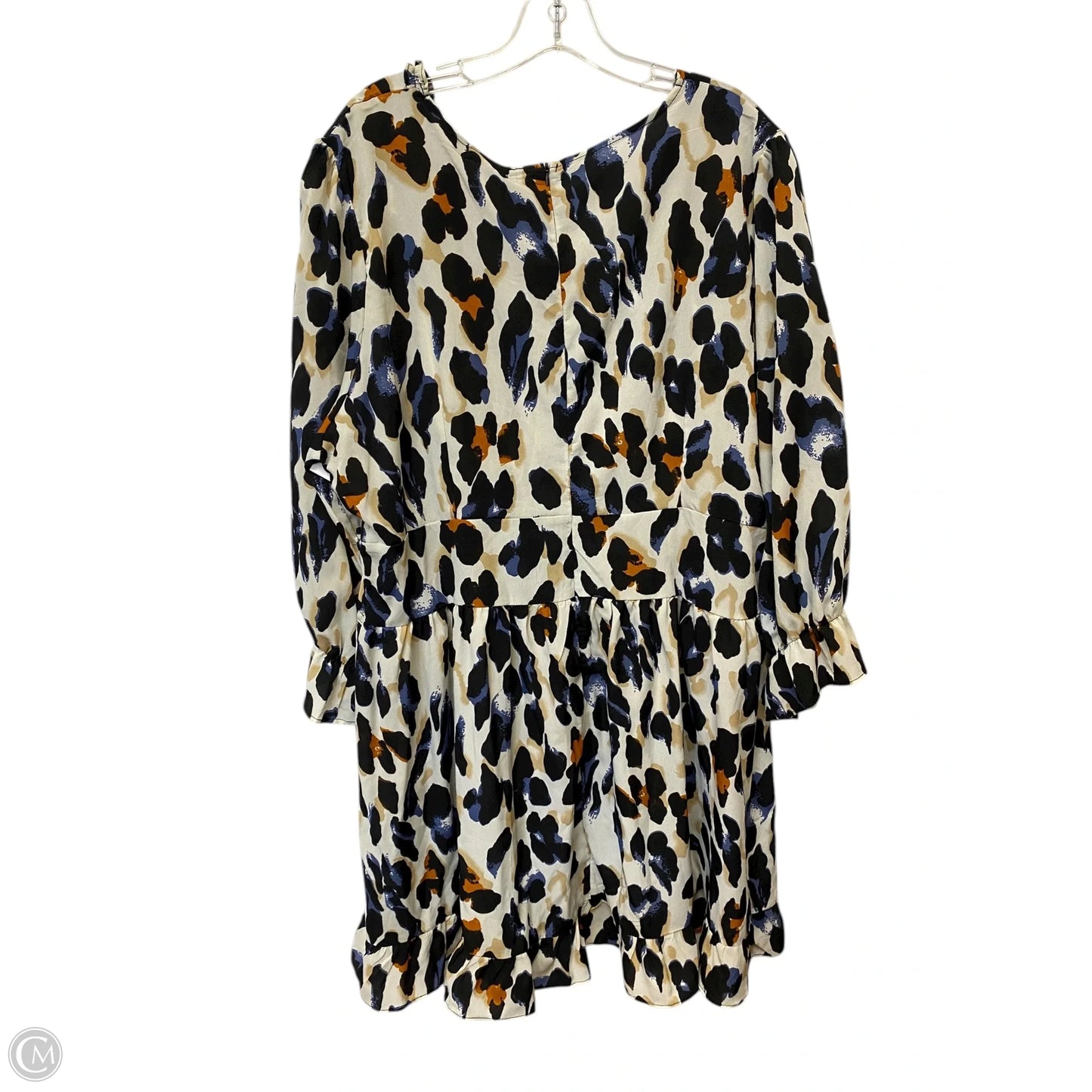 Dress Casual Short By Boohoo Boutique In Animal Print, Size: 18