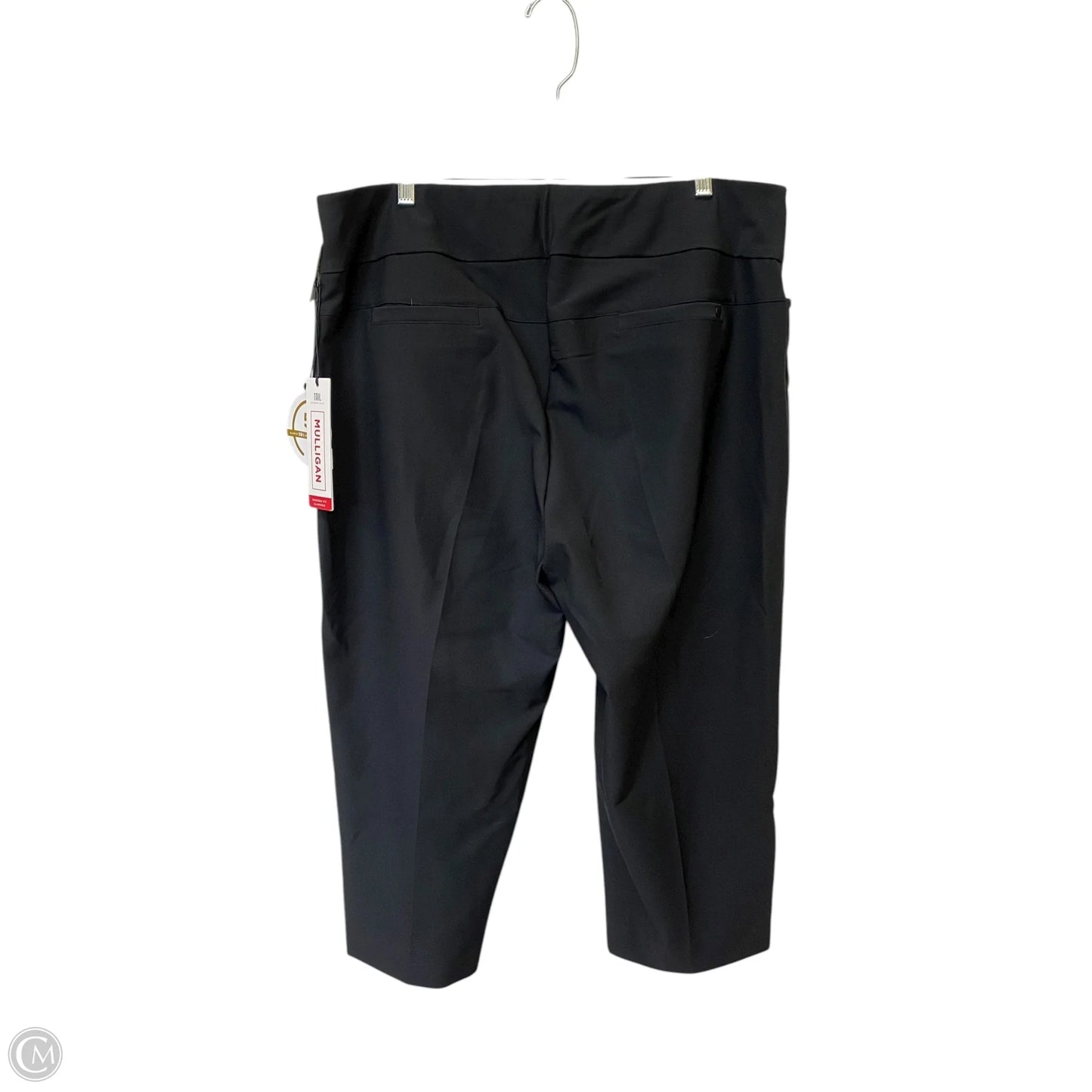 Pants Cropped By Tail In Black, Size: 18
