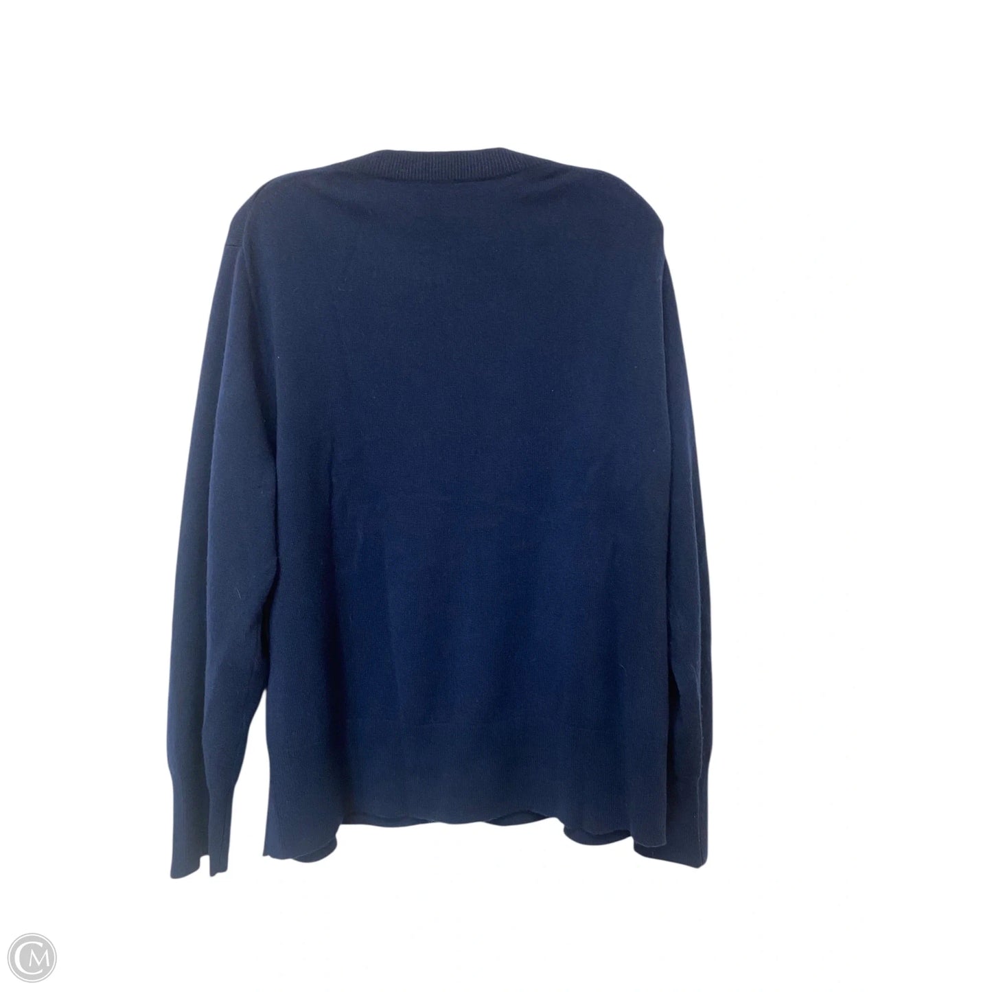 Sweater Cashmere By J. Crew In Blue, Size: Xxl