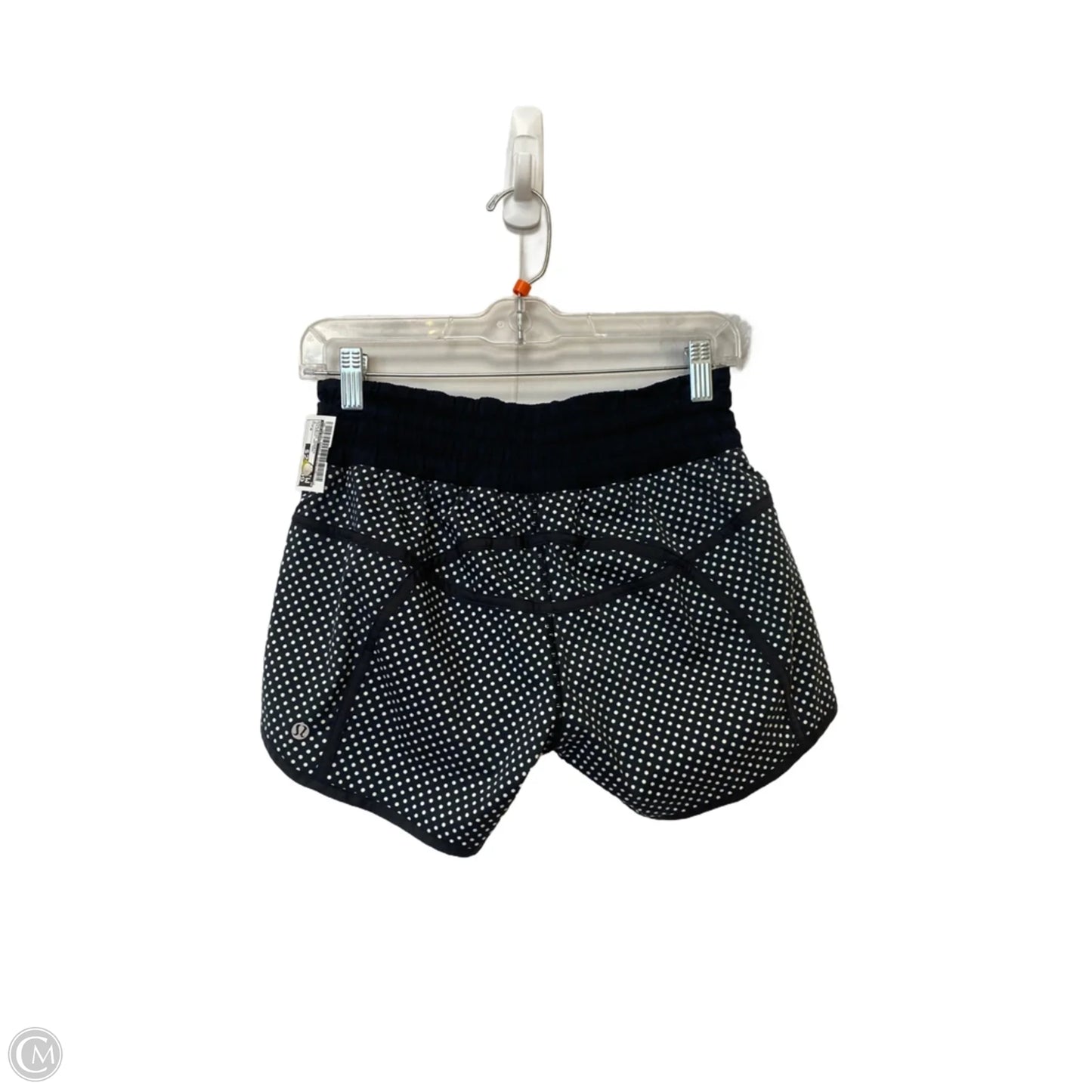 Athletic Shorts By Lululemon In Polkadot Pattern, Size: 6
