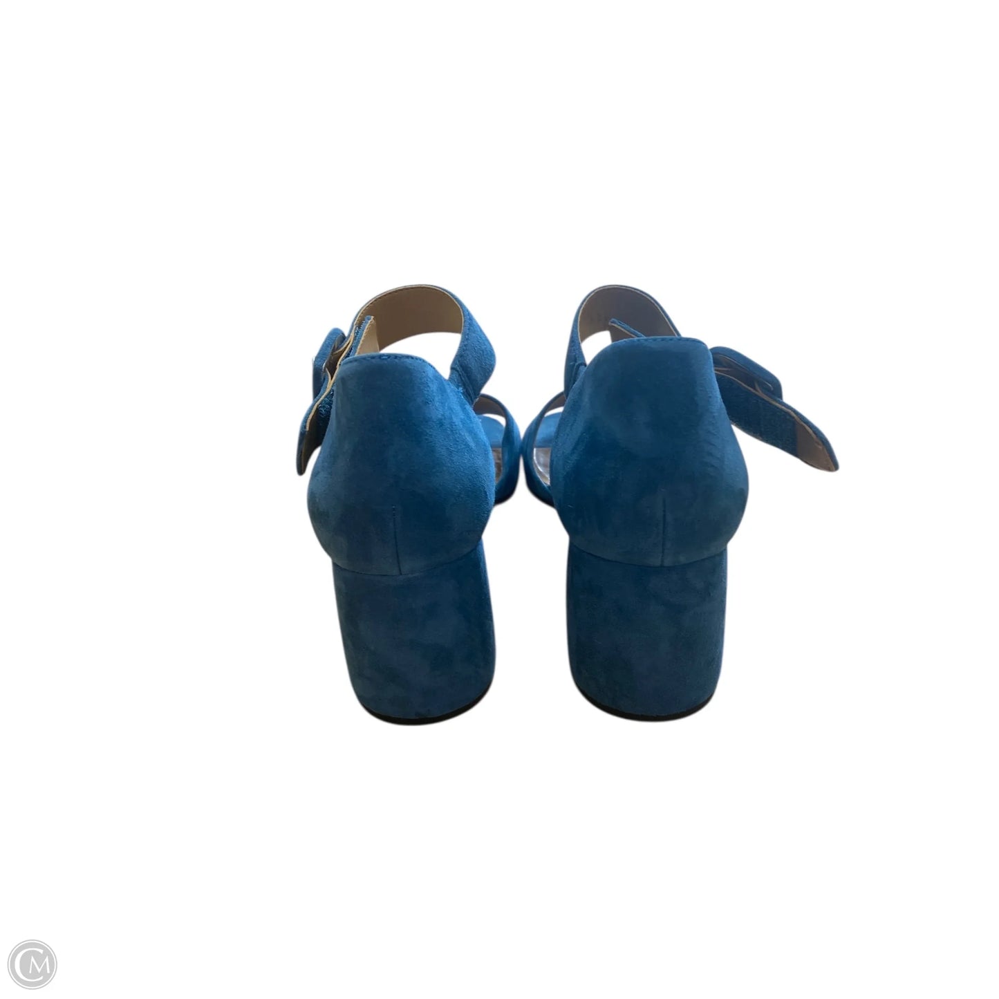 Shoes Heels Block By Vionic In Blue, Size: 9