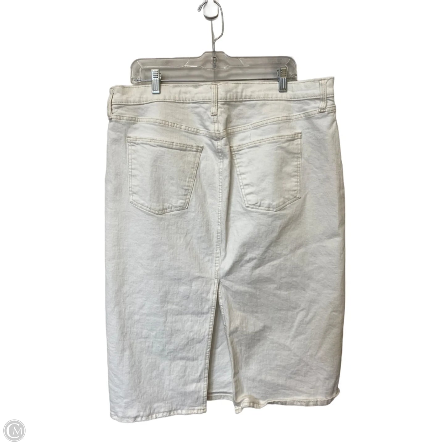 Skirt Maxi By Universal Thread In White, Size: 16