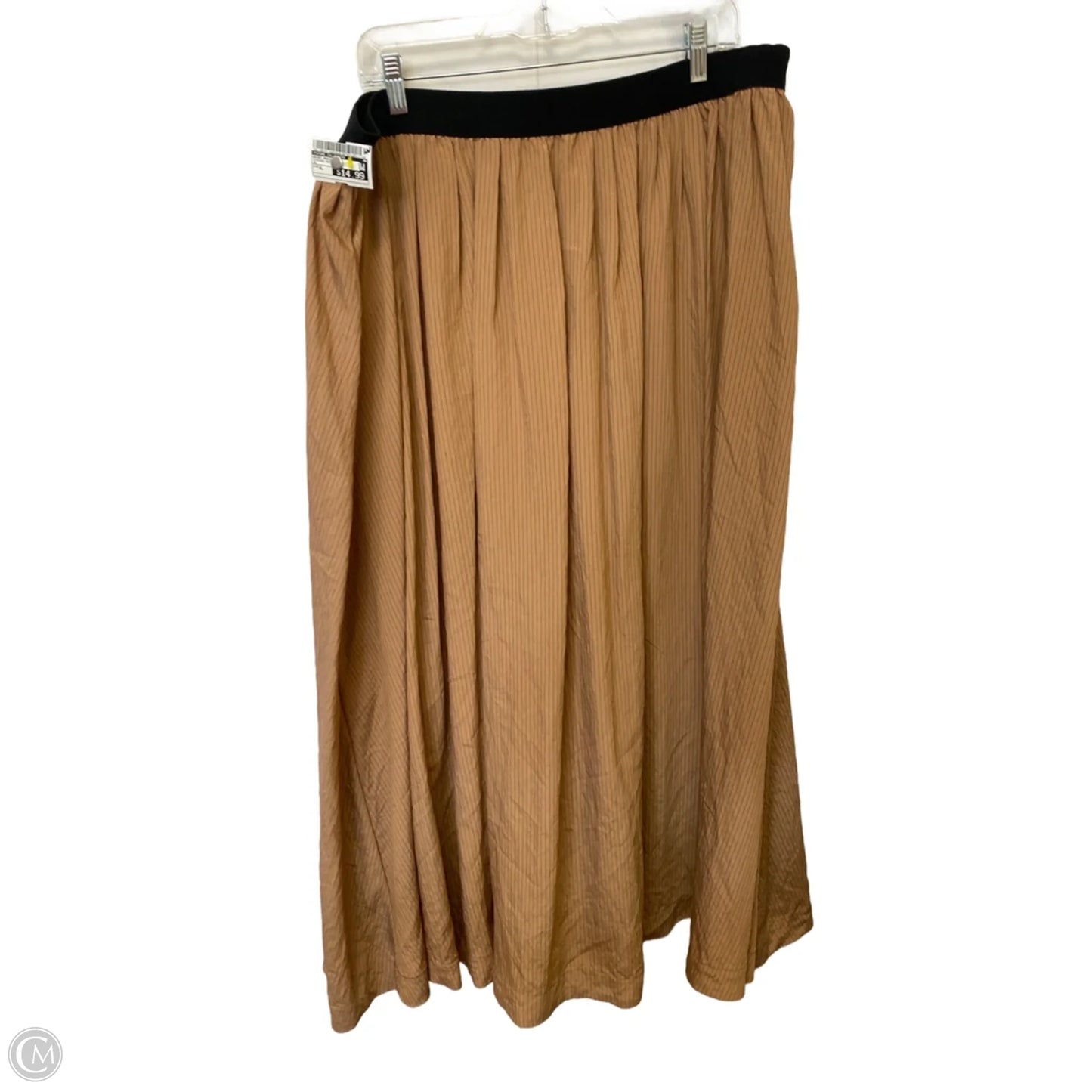 Skirt Maxi By Future Collective In Striped Pattern, Size: Xl