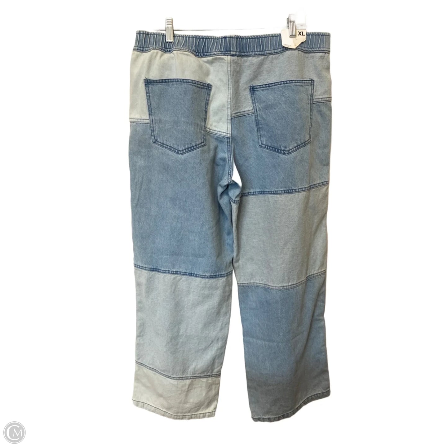 Jeans Straight By Forever 21 In Blue Denim, Size: Xl