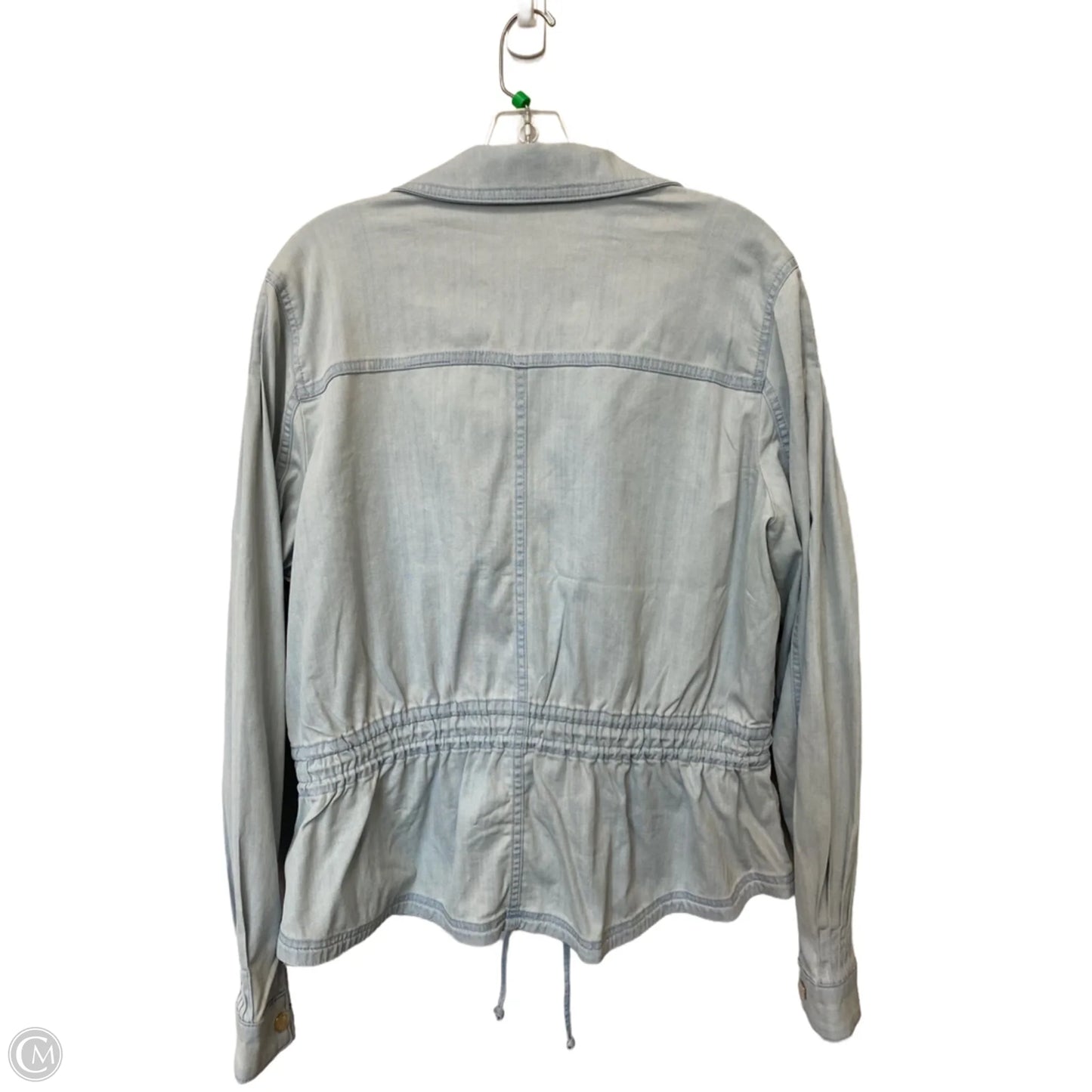 Jacket Other By White House Black Market In Blue Denim, Size: 18