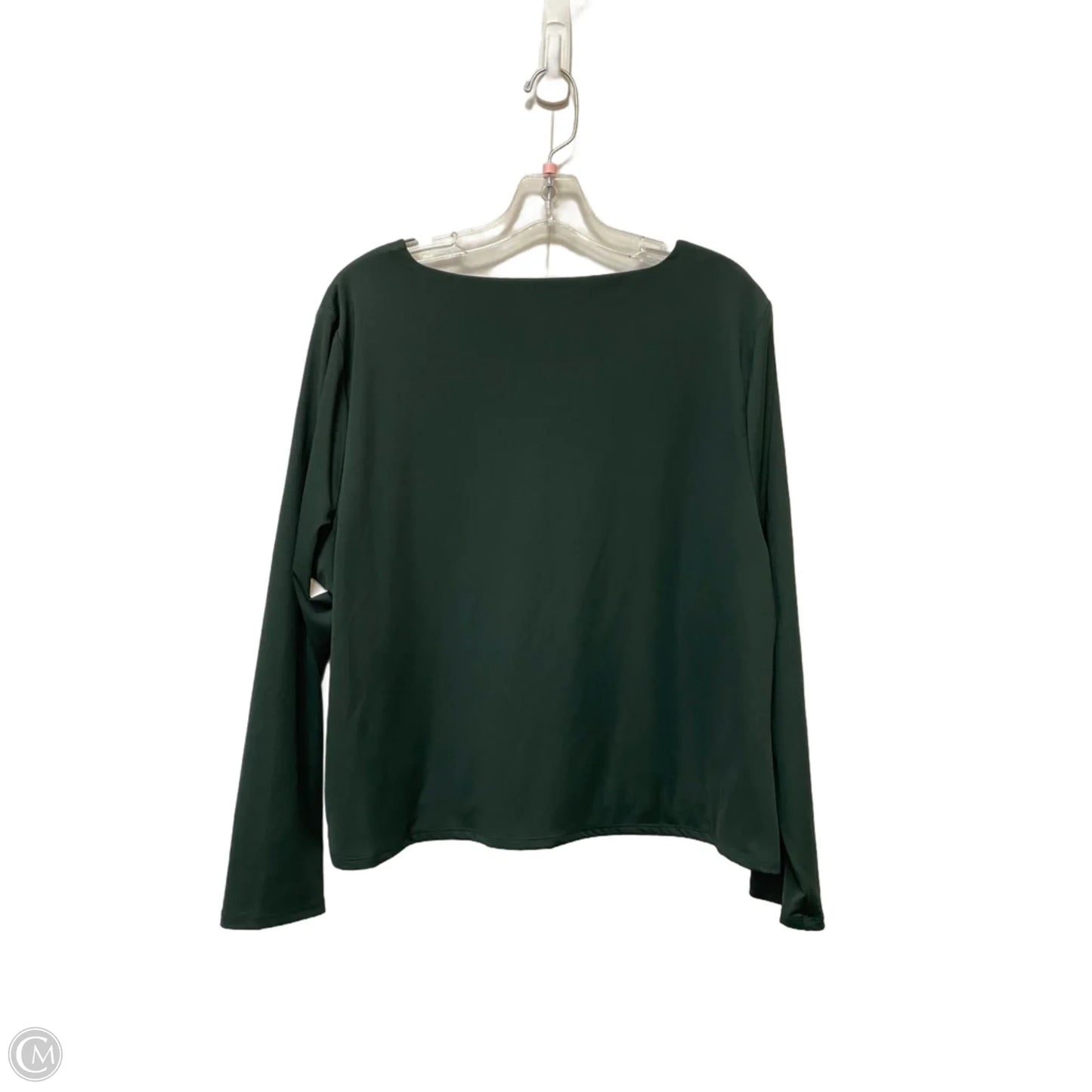 Top Long Sleeve Basic By Old Navy In Green, Size: 2x