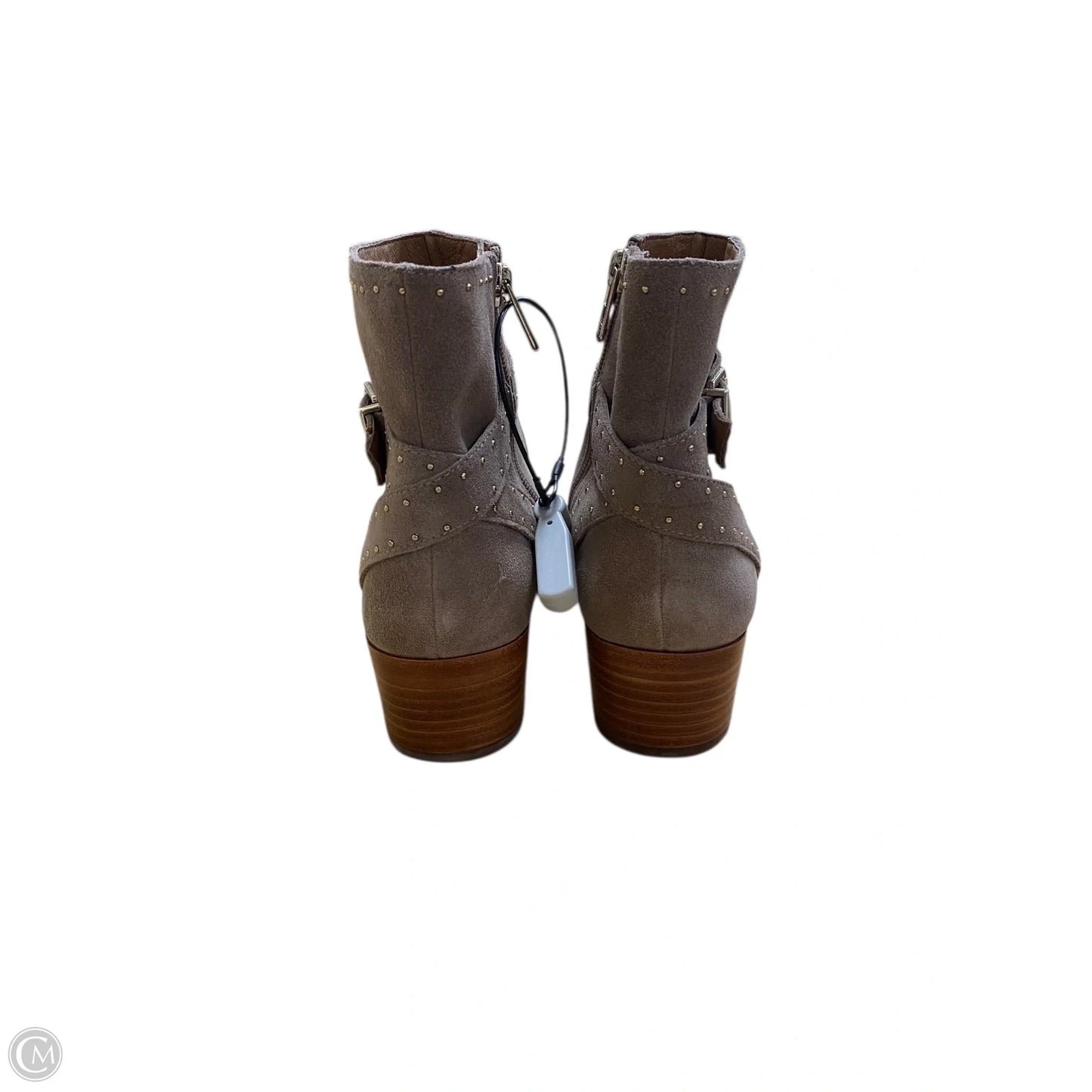 Boots Ankle Heels By Antonio Melani In Taupe, Size: 7.5