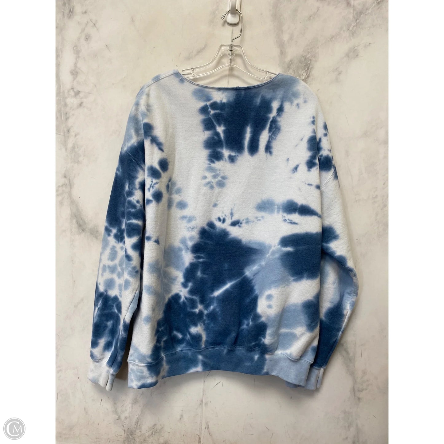Sweatshirt Crewneck By Cme In Tie Dye Print, Size: Xl