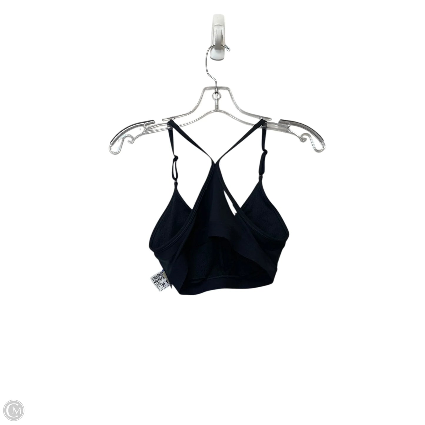 Athletic Bra By Nike Apparel In Black, Size: S