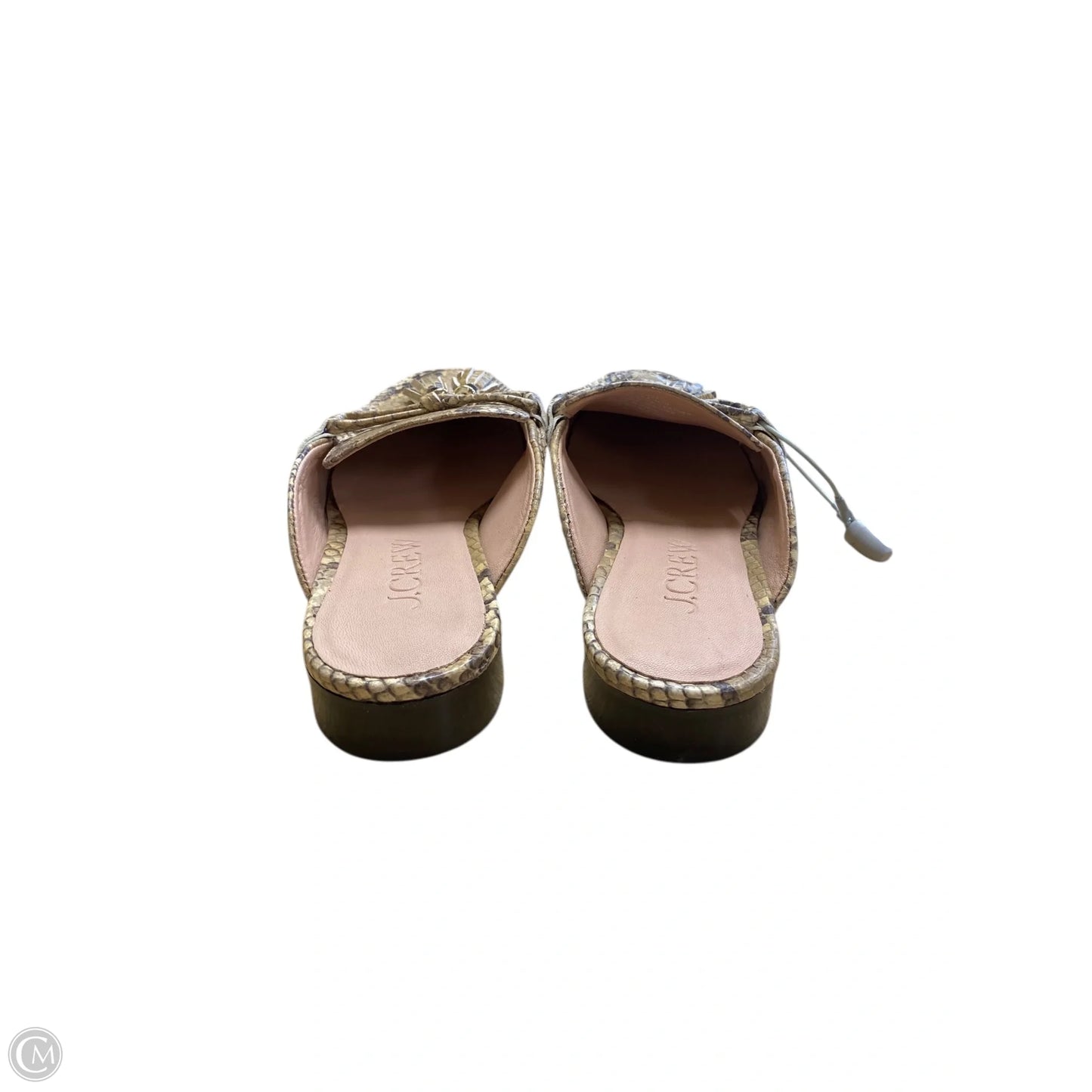 Shoes Flats By J. Crew In Snakeskin Print, Size: 6