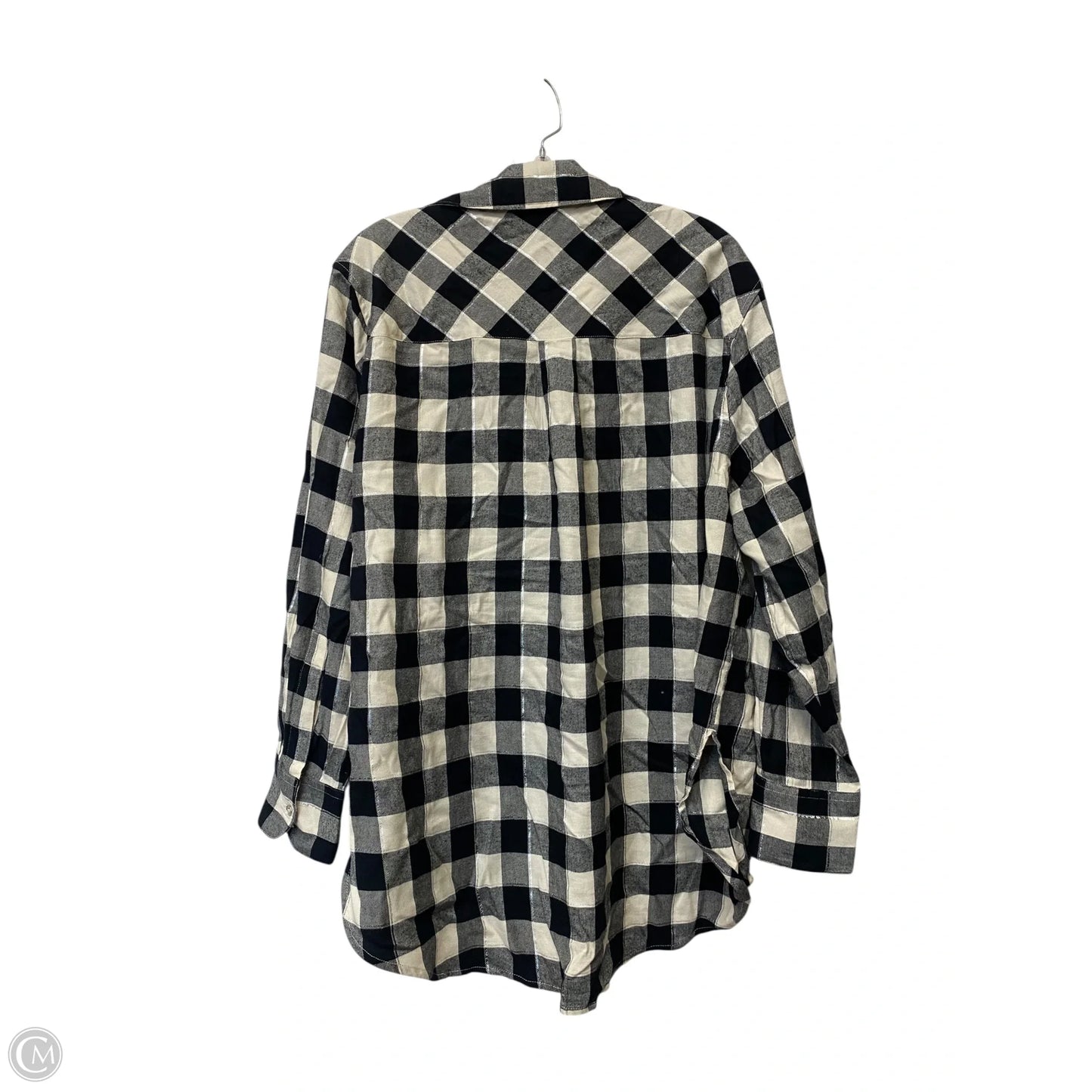 Top Long Sleeve By Lane Bryant In Plaid Pattern, Size: 16