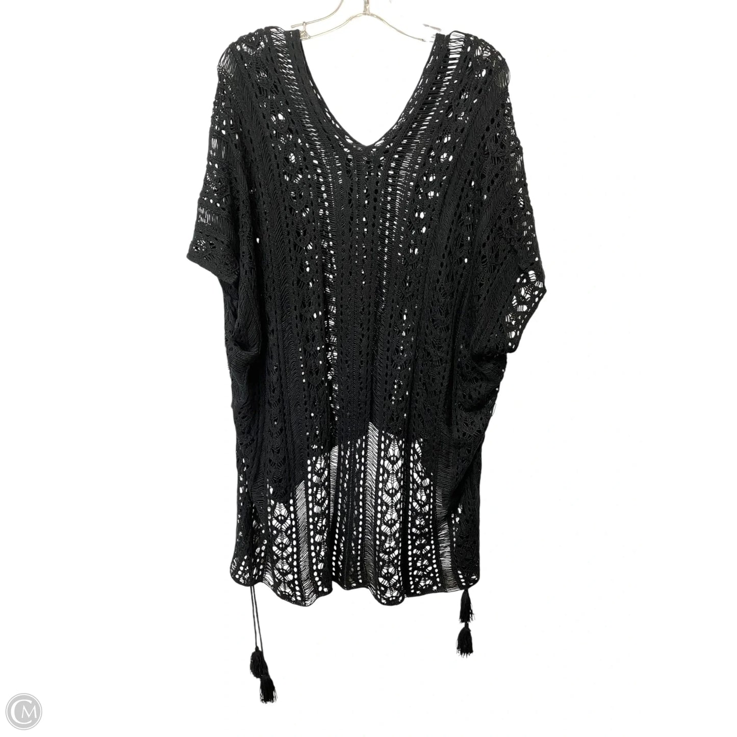 Poncho By Cme In Black, Size: Osfm