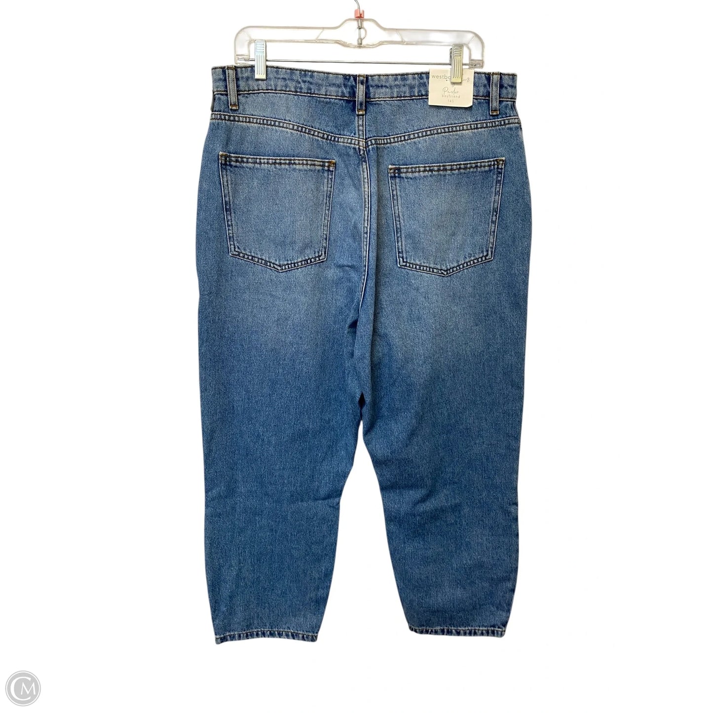 Jeans Boyfriend By West Bound In Blue Denim, Size: 14p
