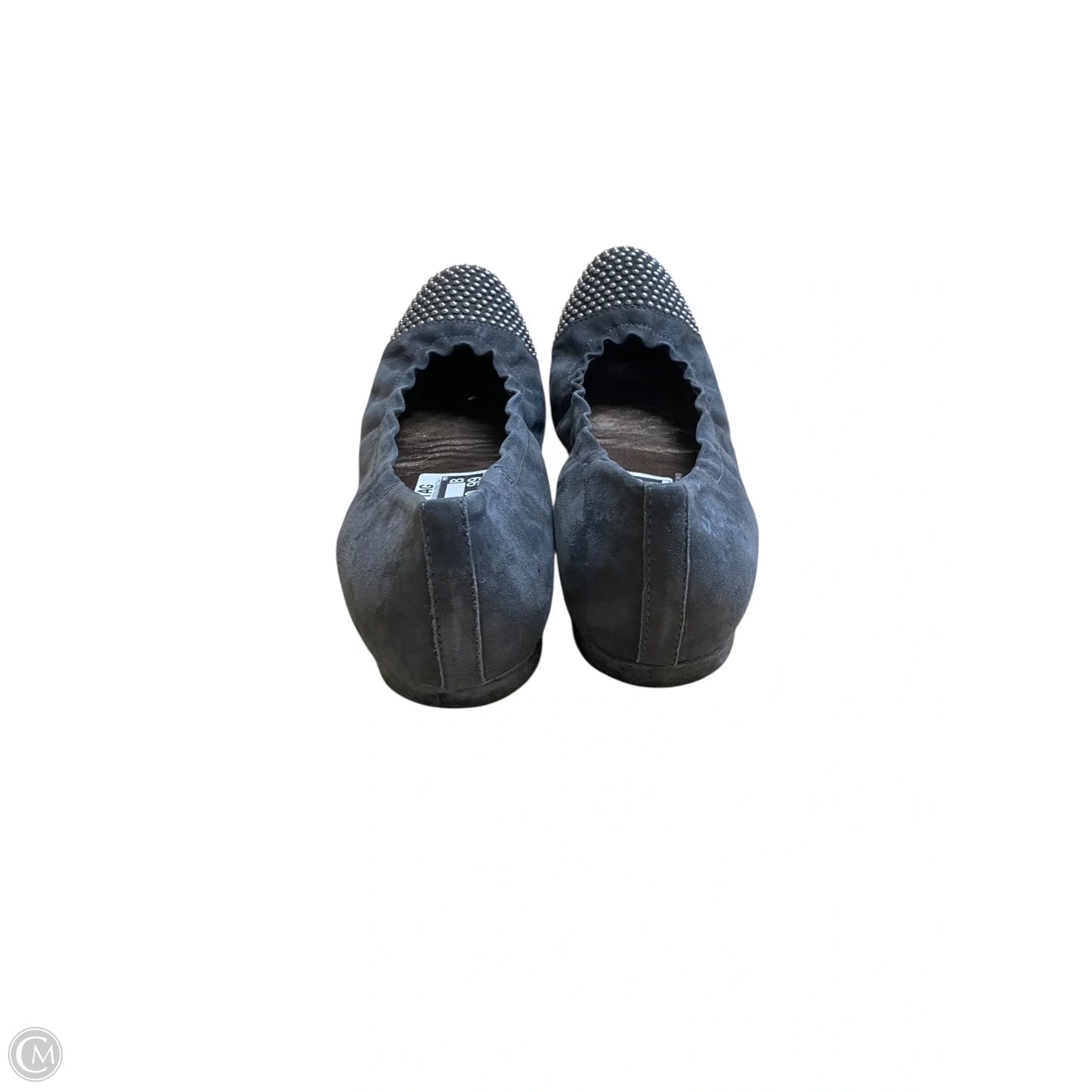 Shoes Flats By Agl In Grey, Size: 10
