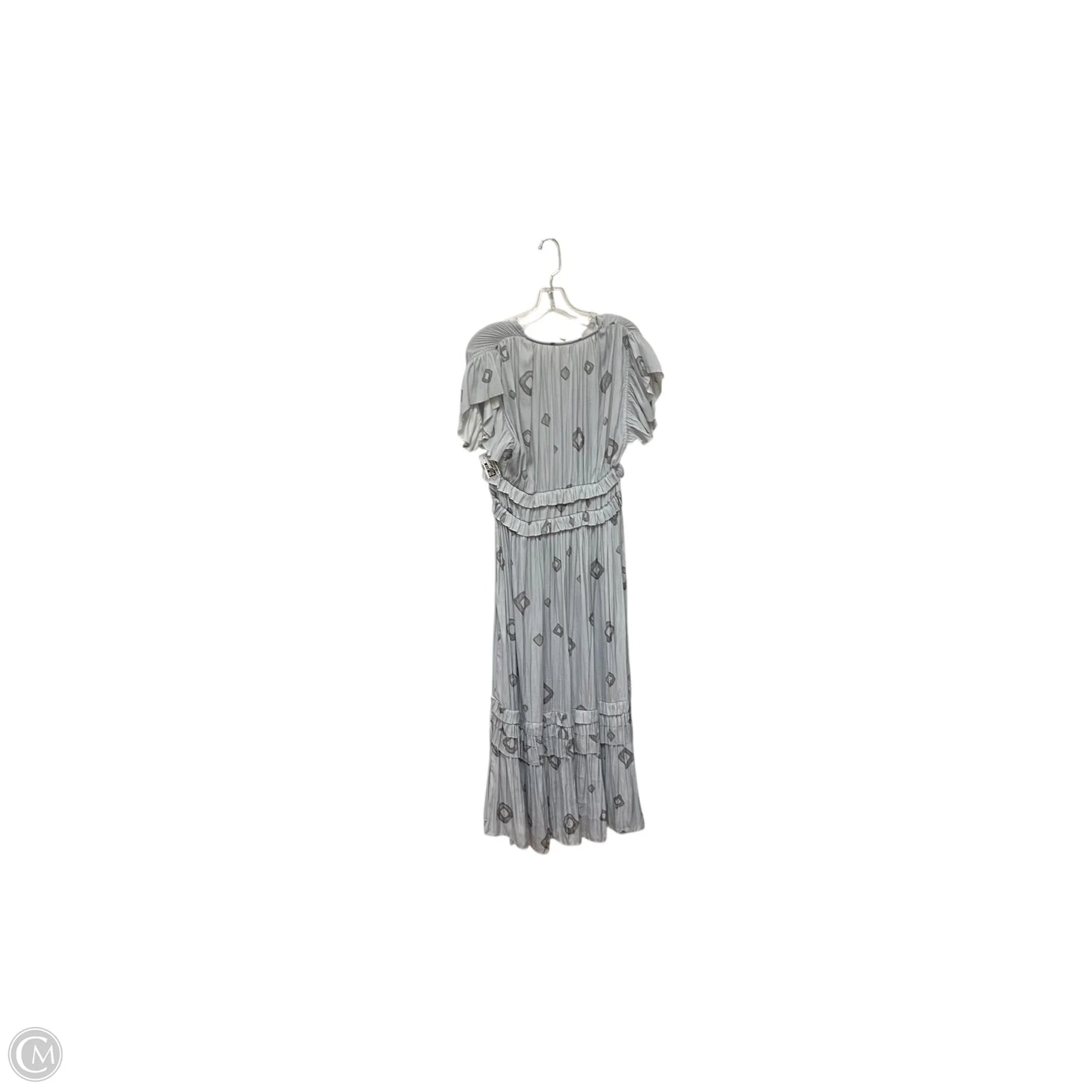 Dress Casual Maxi By Grade & Gather In Grey, Size: M
