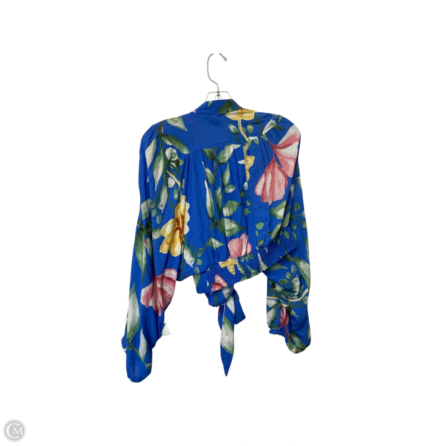 Top Long Sleeve By Rachel Roy In Floral Print, Size: L