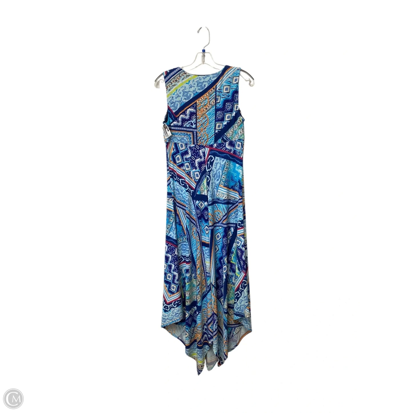 Dress Casual Maxi By Chicos In Blue, Size: 0