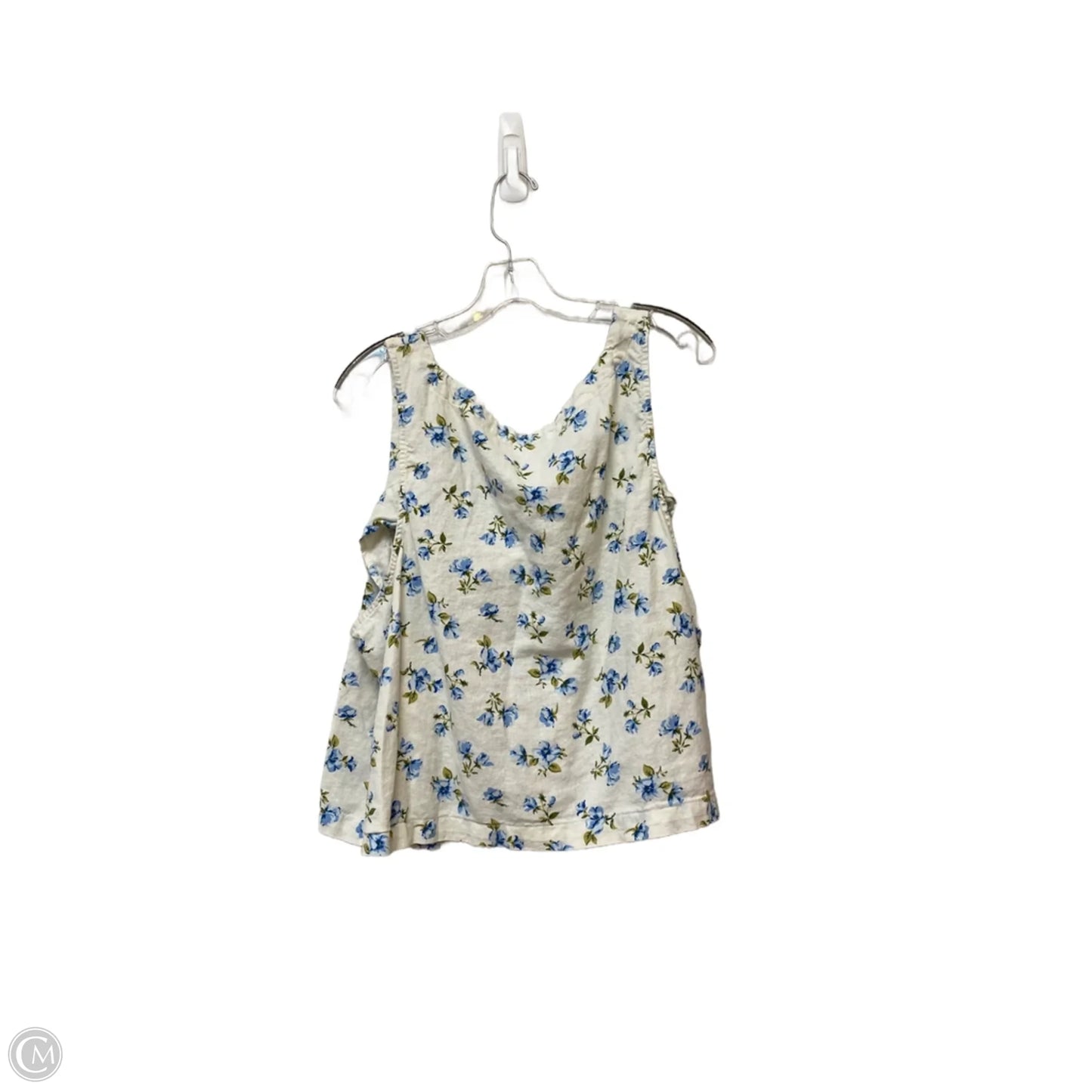 Top Sleeveless By Old Navy In Floral Print, Size: 3x