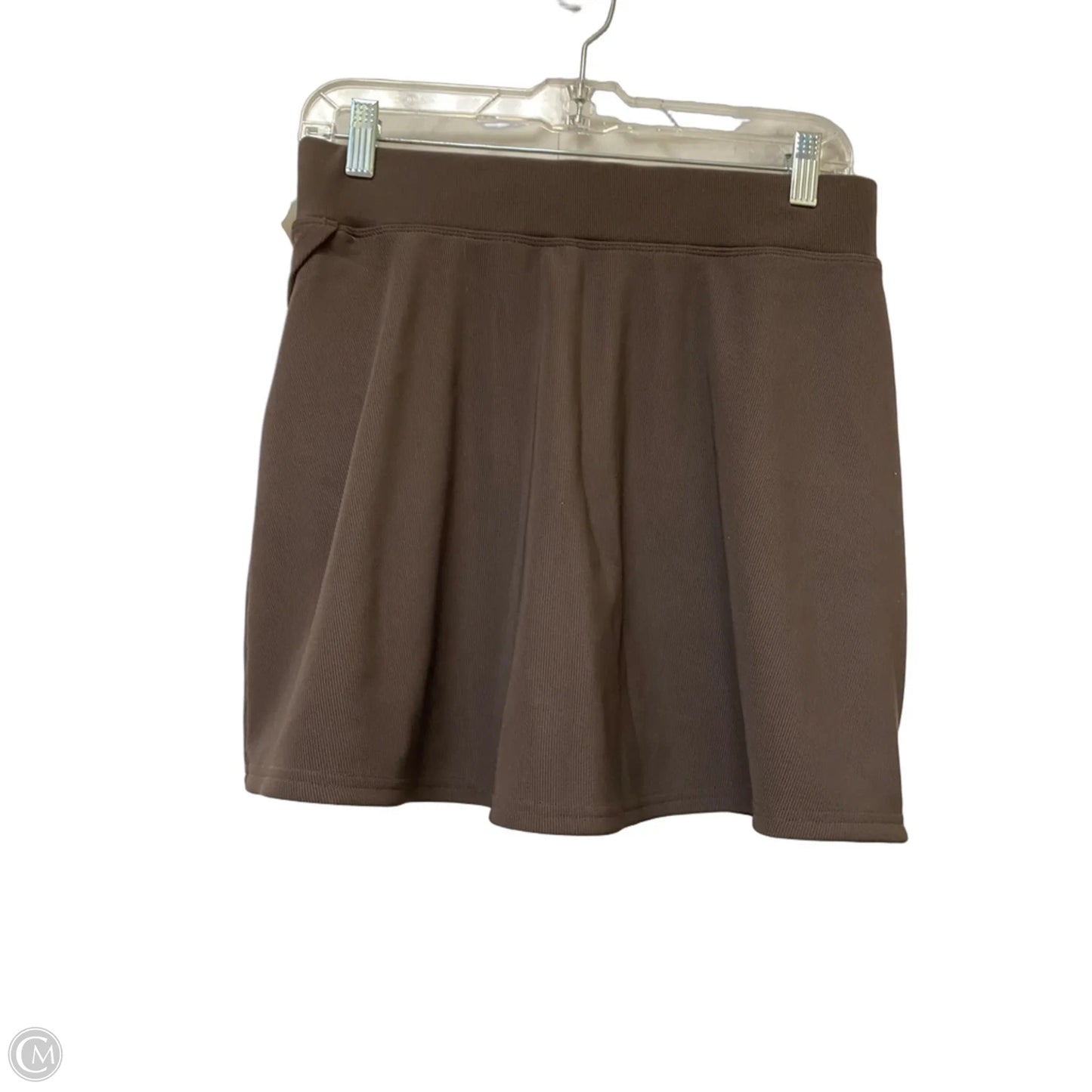 Skort By Move Theology In Brown, Size: M