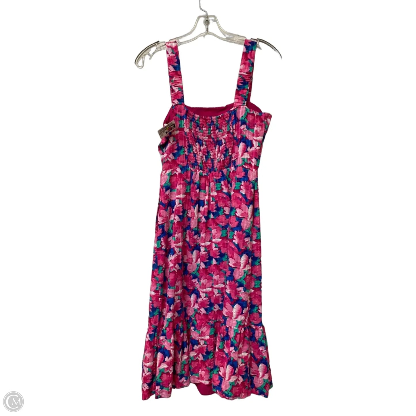 Dress Casual Midi By Draper James Rsvp In Floral Print, Size: Xs