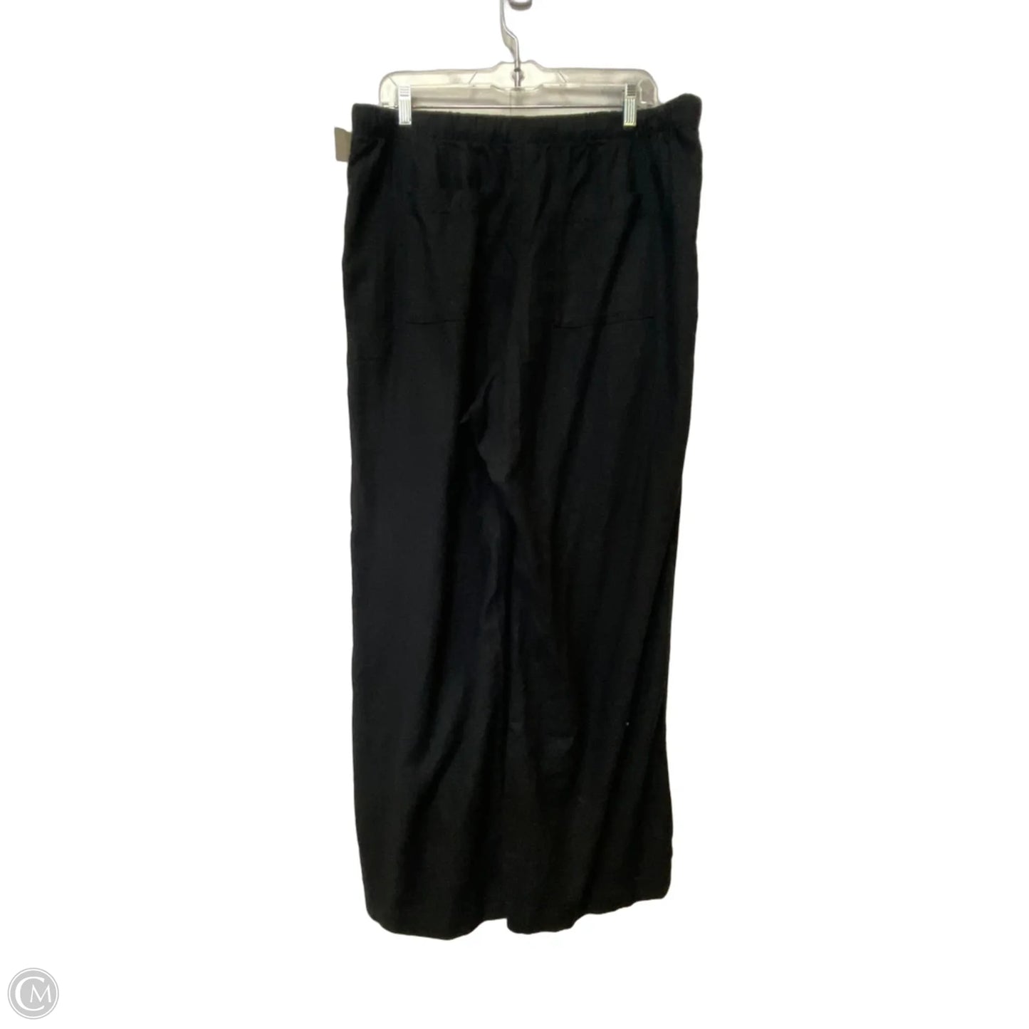 Pants Linen By Gap In Black, Size: L