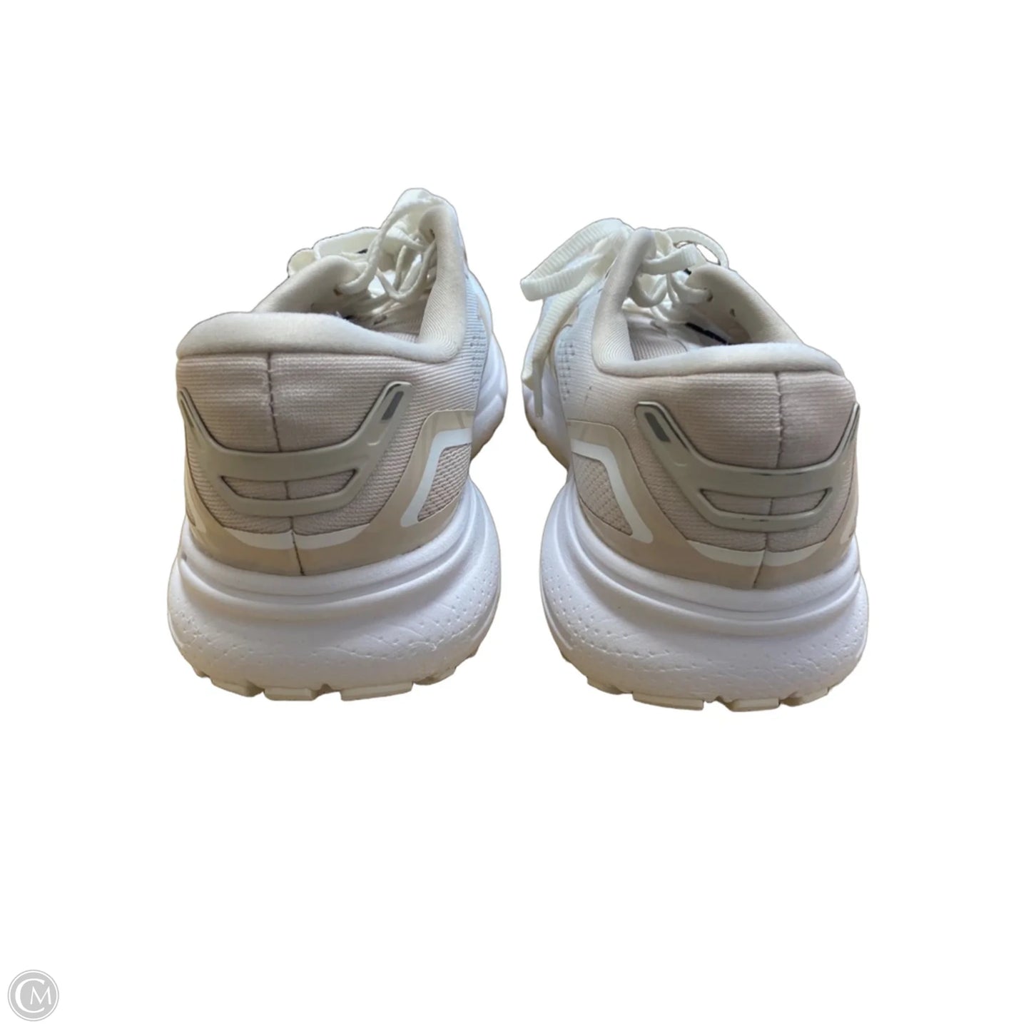 Shoes Athletic By Brooks In White, Size: 7.5