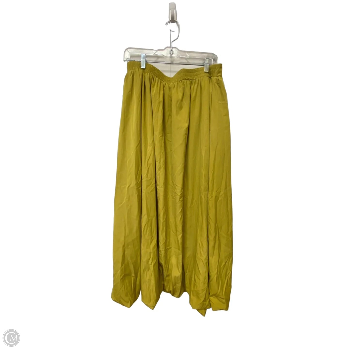Skirt Maxi By Clothes Mentor In Chartreuse, Size: Xl